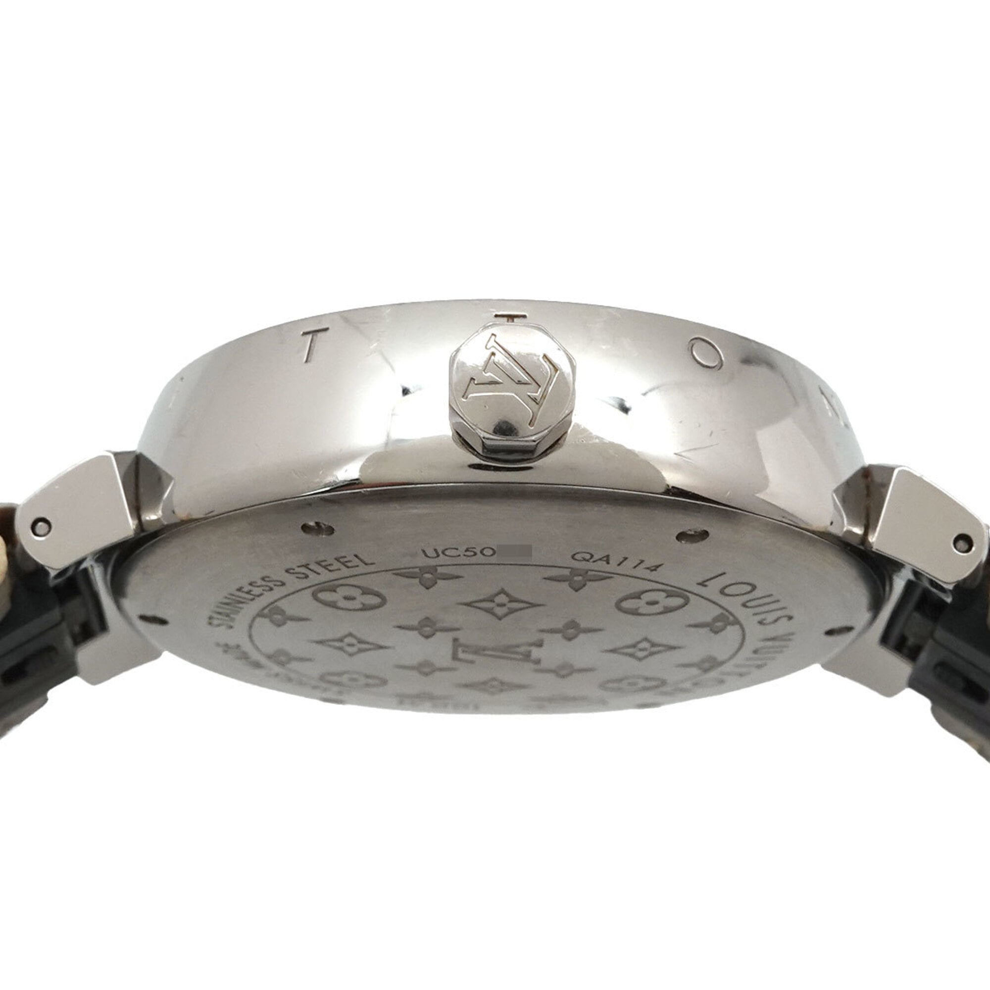 Louis Vuitton Tambour GM Monogram Wit QA114 Herenhorloge Kwarts