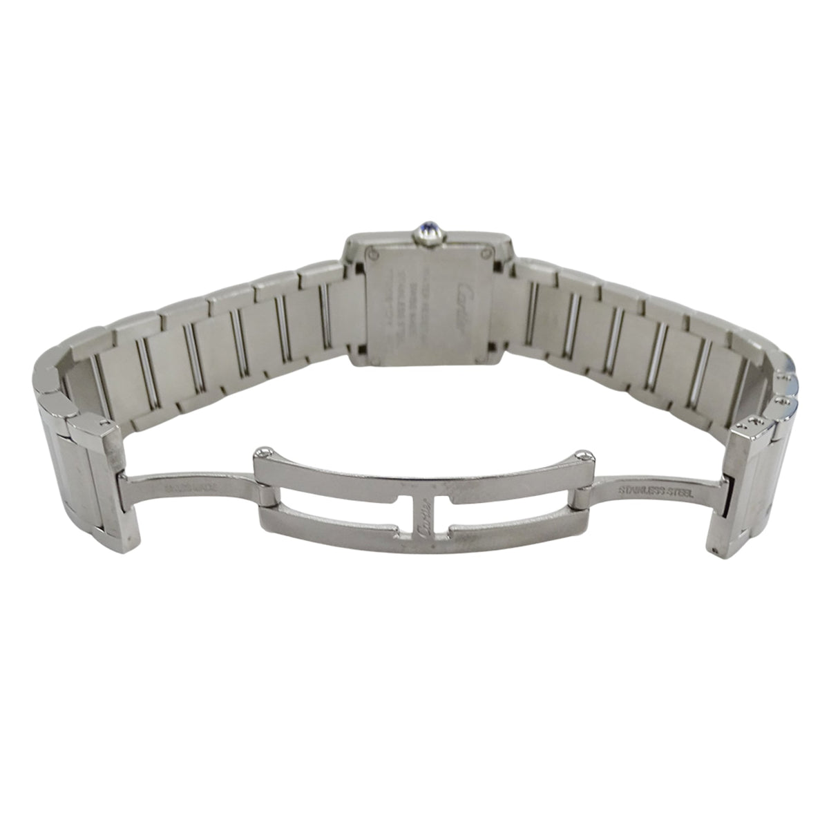 Cartier Tank Française SM WSTA0065 Silber Zifferblatt 20 mm Uhr