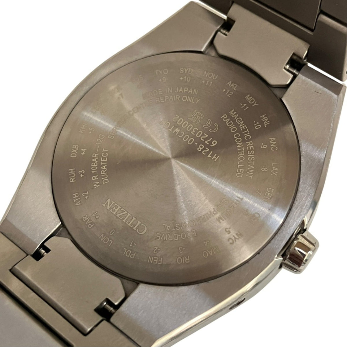 Citizen Attesa H128-00CWT01/CB3044-55E Black Dial 39mm Watch