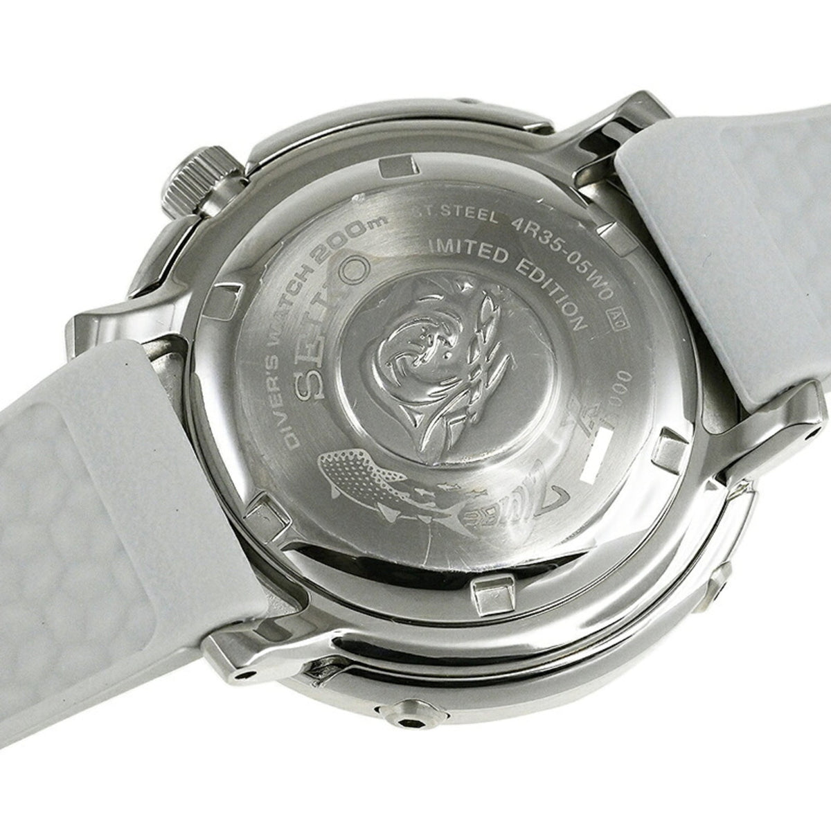 Seiko Prospex Diver's 200m ZIMBE Thailand SRPJ55K Gray Dial 43mm Watch