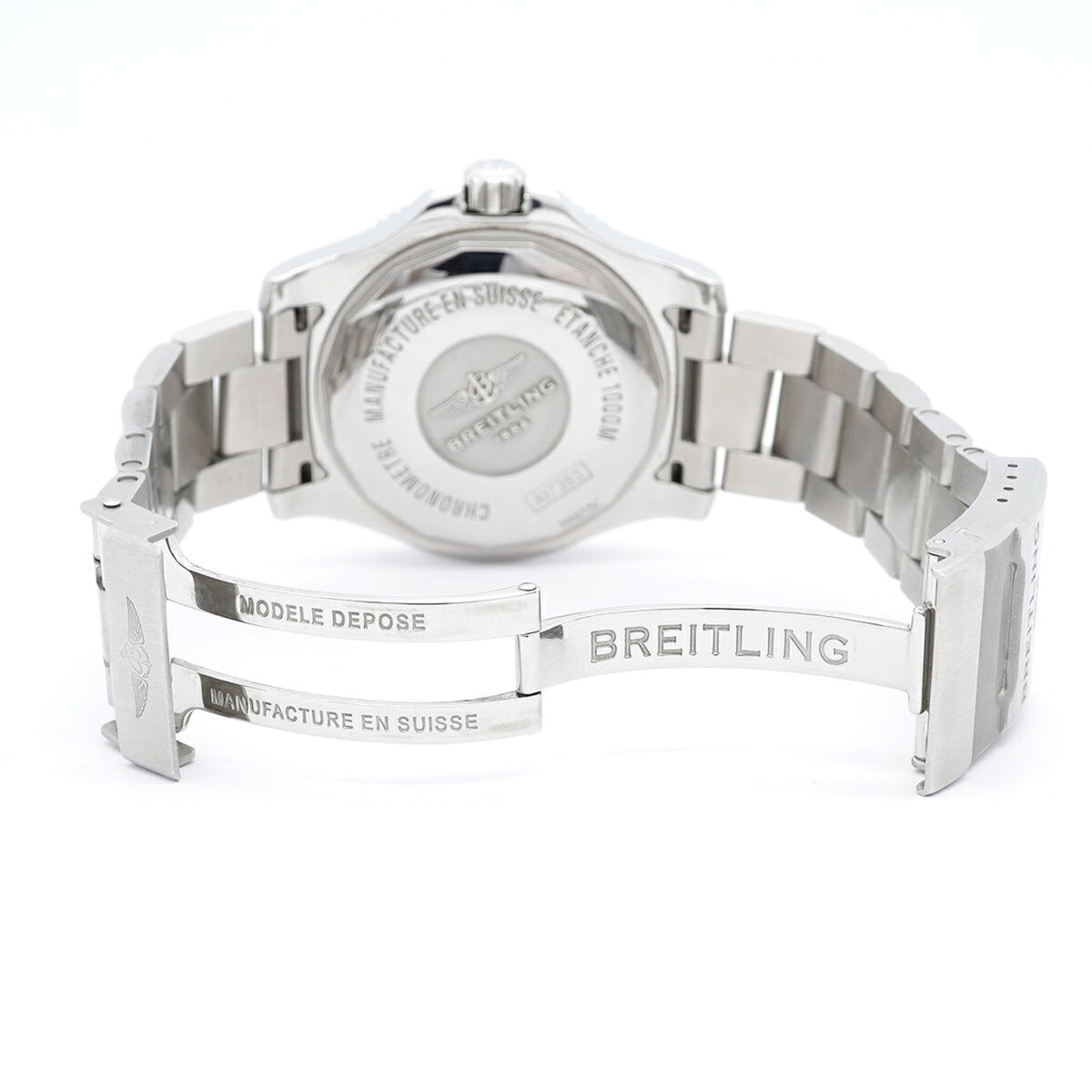 Breitling Superocean II A17392 Blue Dial 44mm Watch