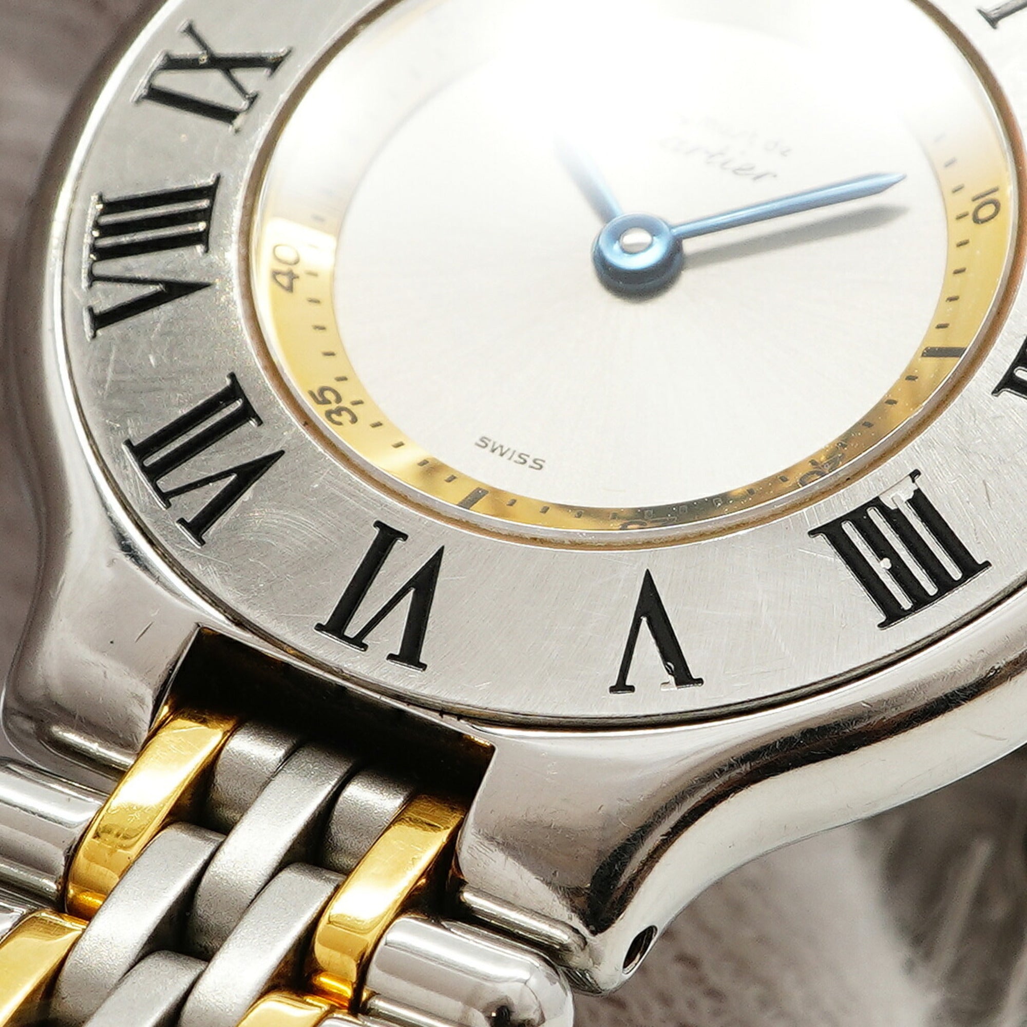 Cartier Must 21 SM W10075F4 Silver Dial 27mm Watch