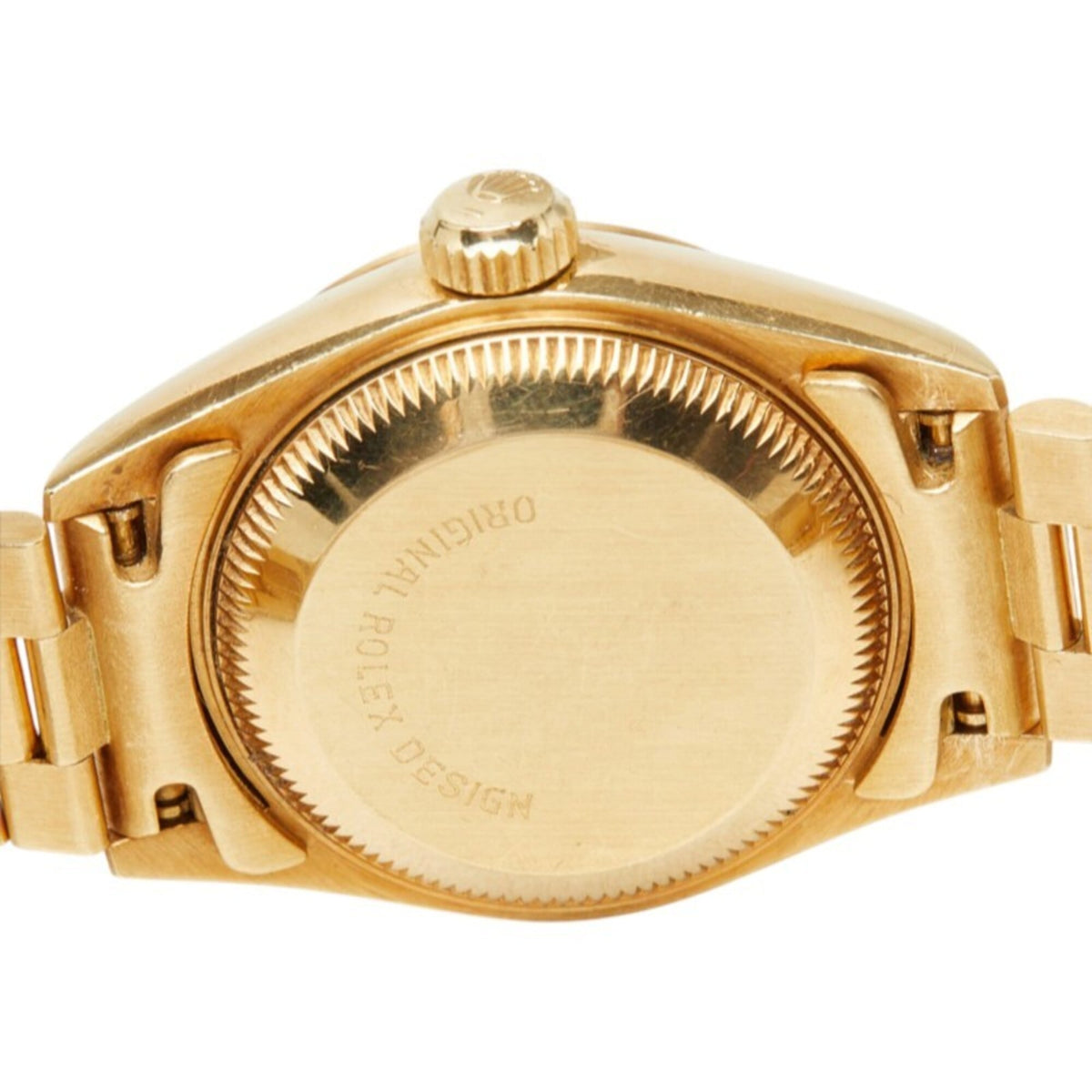 Rolex Lady Datejust 69178 Champagne, gouden wijzerplaat, 26 mm horloge
