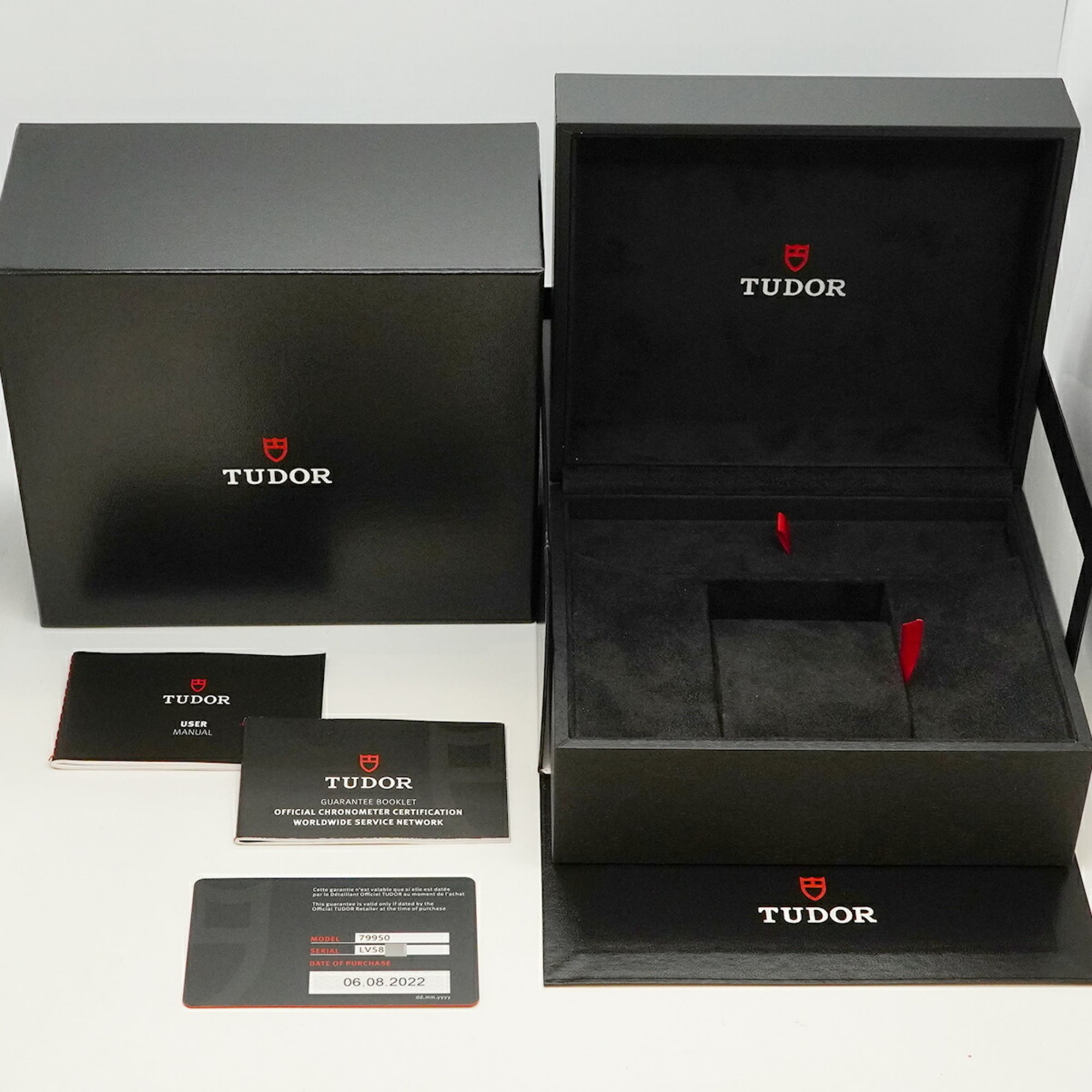 Tudor Ranger 79950 Black Dial 39mm Watch