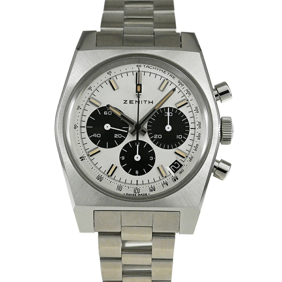 Zenith Chronomaster A384 Revival Lupin III Second Edition 03.L384-2.400/07.M384 Black, White Dial 37mm Watch