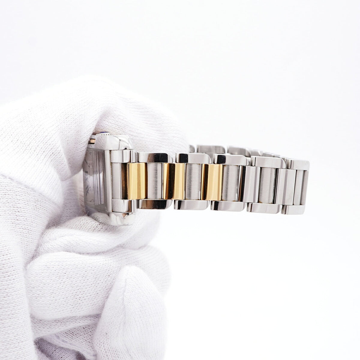 Montre Cartier Tank Anglaise SM W5310036, cadran argenté, 22 mm