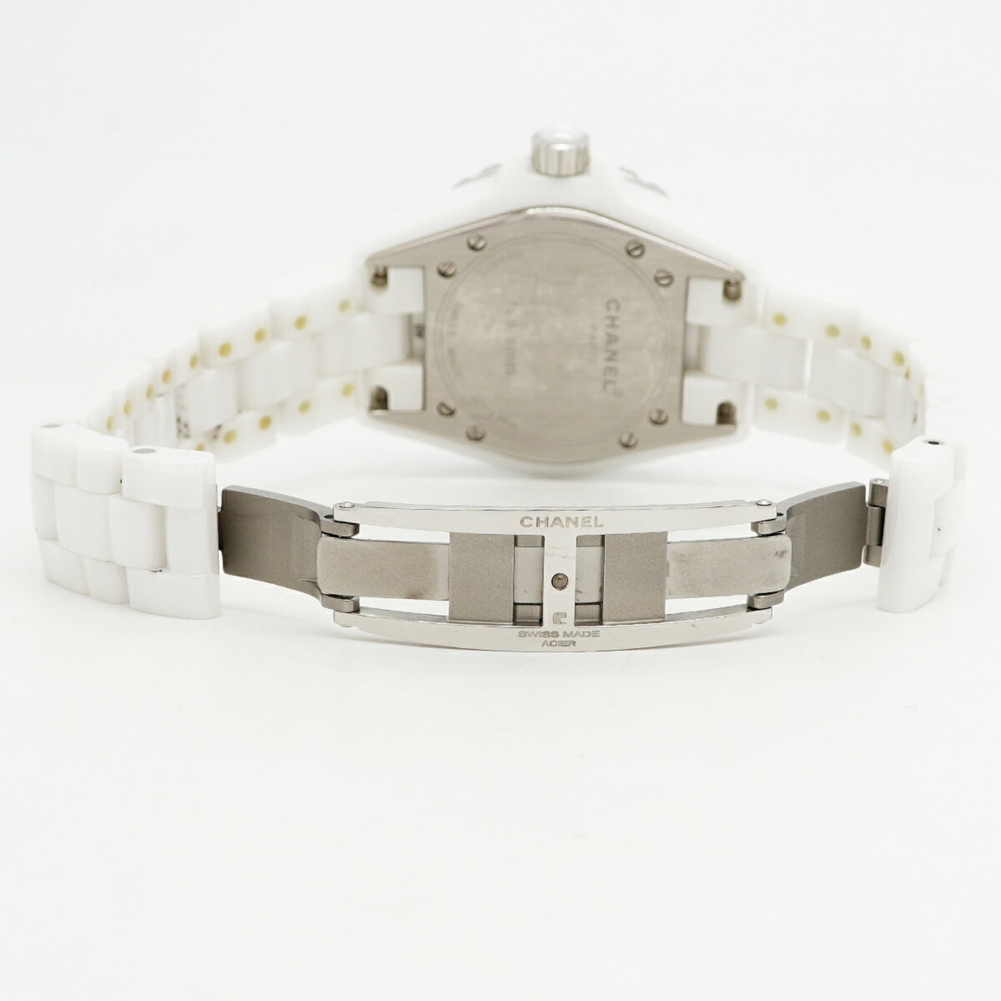 Chanel J12 H0968 White Dial 33mm Watch