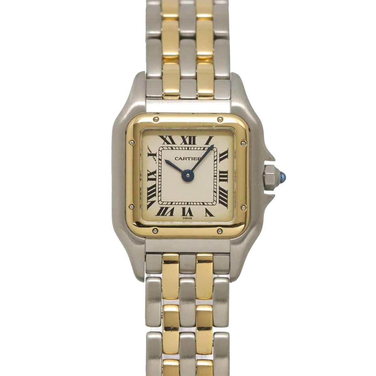 Cartier Panthère SM 2-Row W25029B6 Ivory Dial 22mm Watch