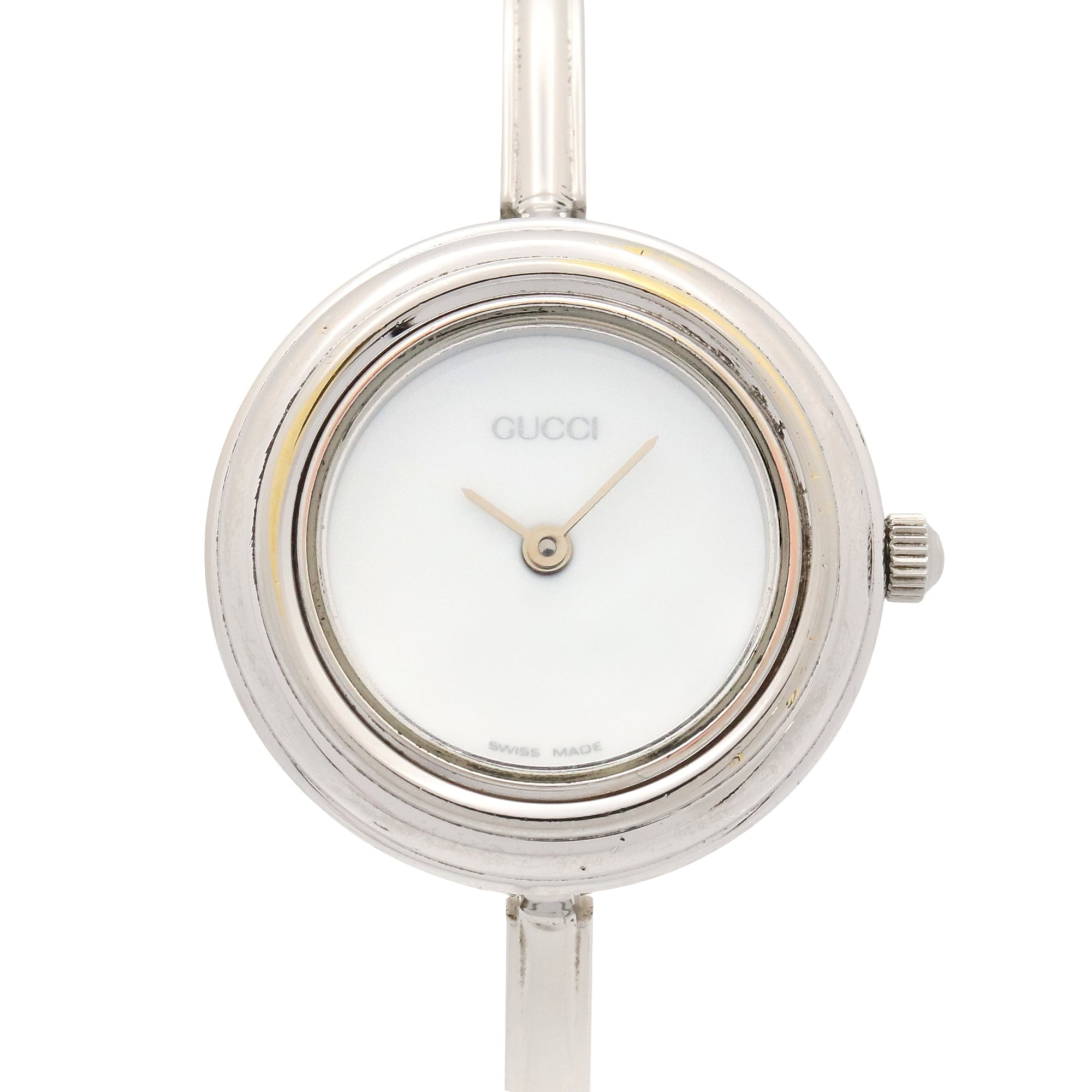 Gucci - 11/12.2 White Dial Stainless steel 25mm Watch