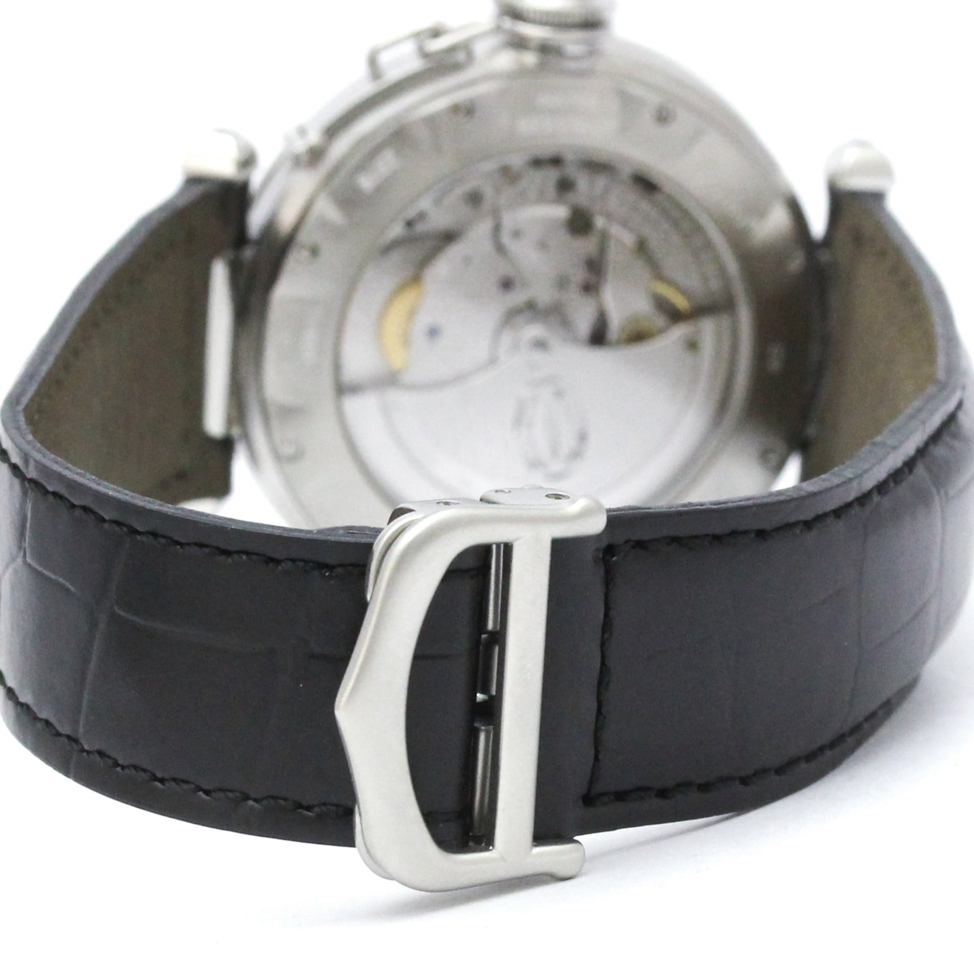 Montre Cartier Pasha 38 W3103155, cadran argenté, 38 mm