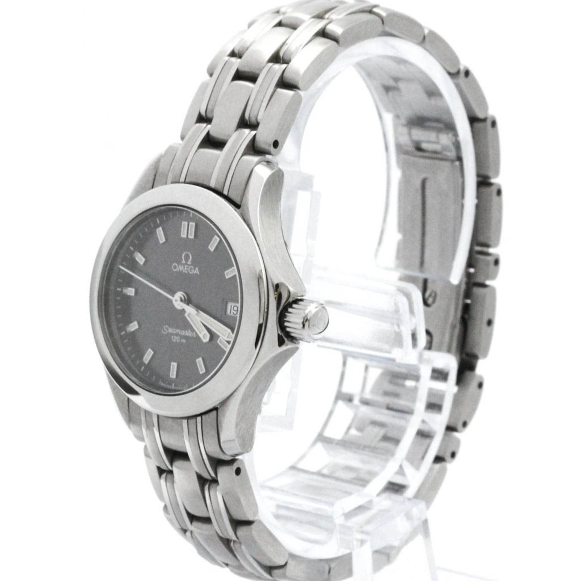 OMEGA Seamaster 120M Steel Quartz Ladies Watch 2581.43 Polished