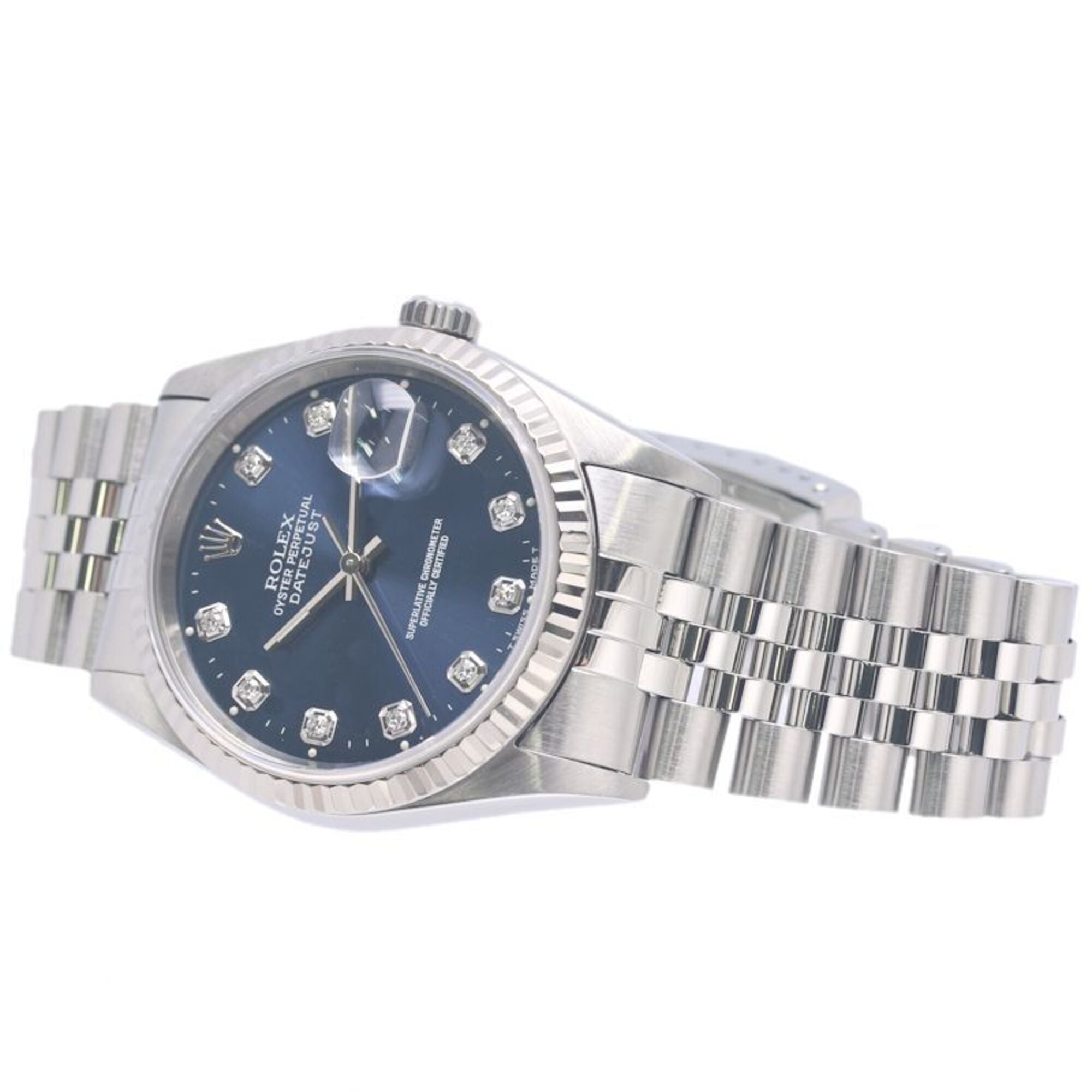 Rolex Datejust 36 Blue Diamond 1995