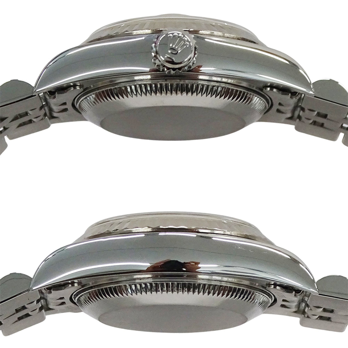 Rolex Datejust 79174G K Silber Zifferblatt 26 mm Uhr