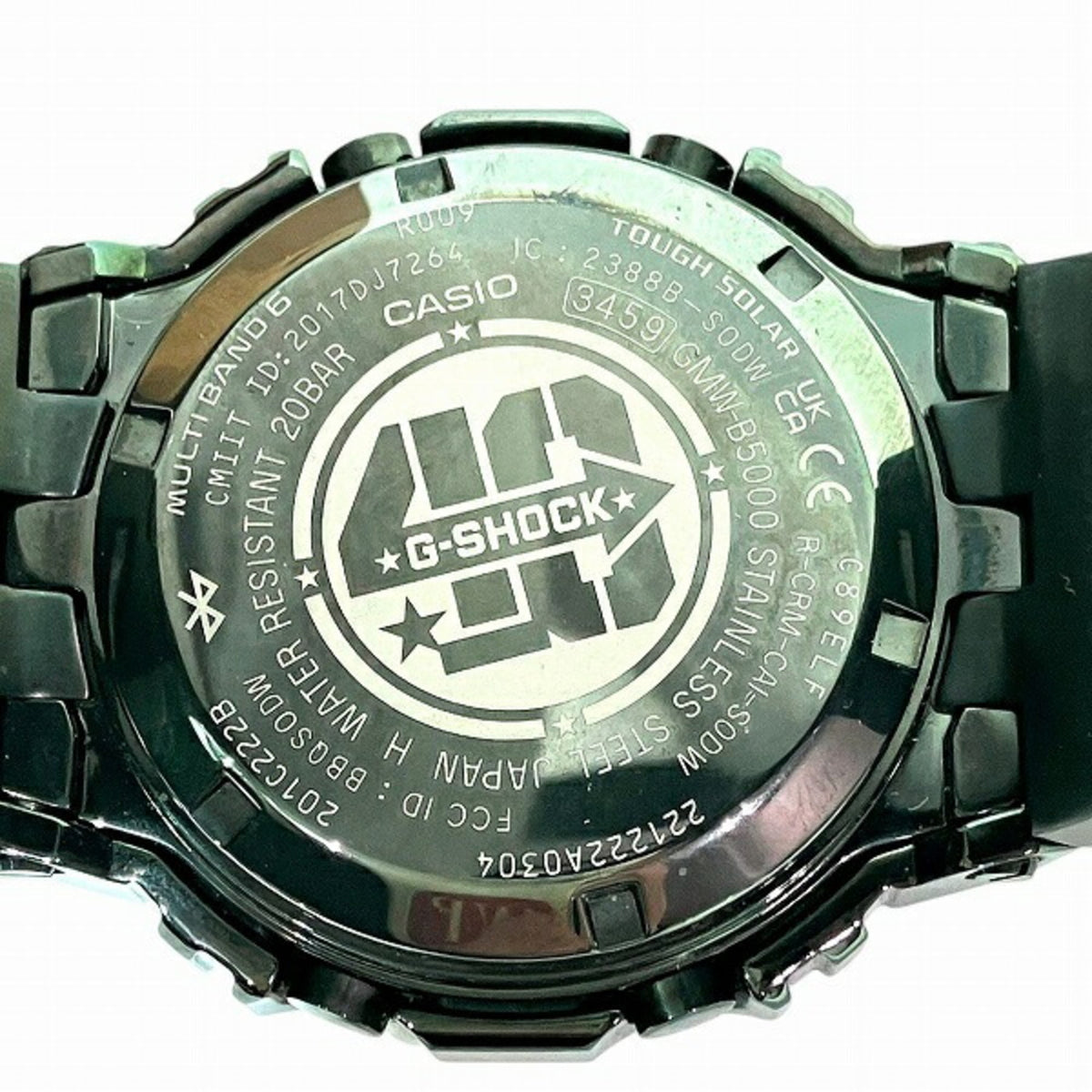 Montre Casio G-SHOCK GMW-B5000EH-1 Noir avec cadran de 37 mm