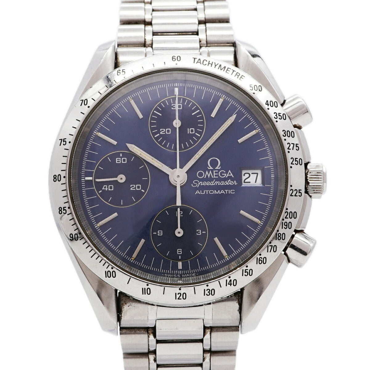 Omega Speedmaster Date 3511.8 Blue Dial 39mm Watch