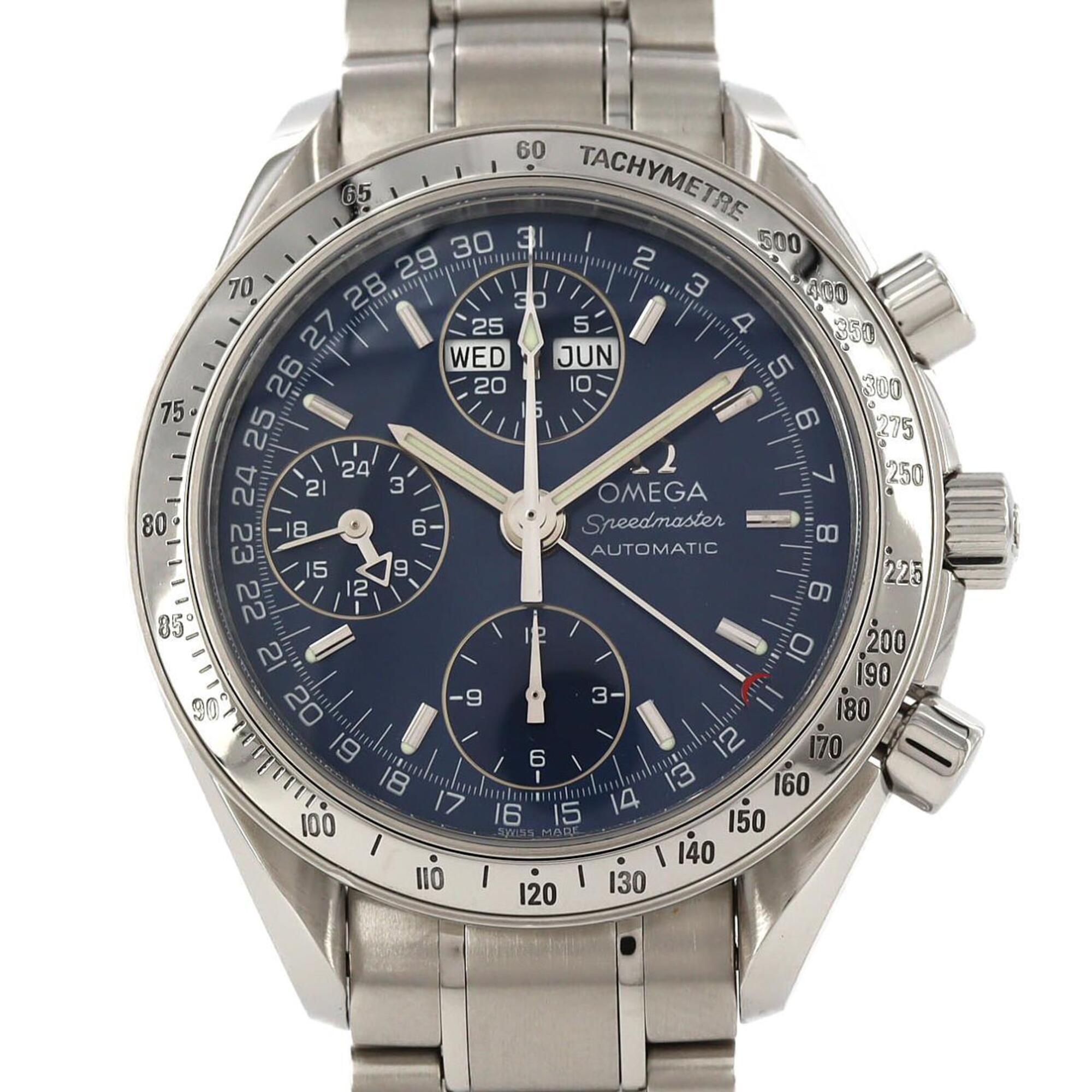 Omega Speedmaster Day-Date 3523.80 Stainless Steel Automatic Watch