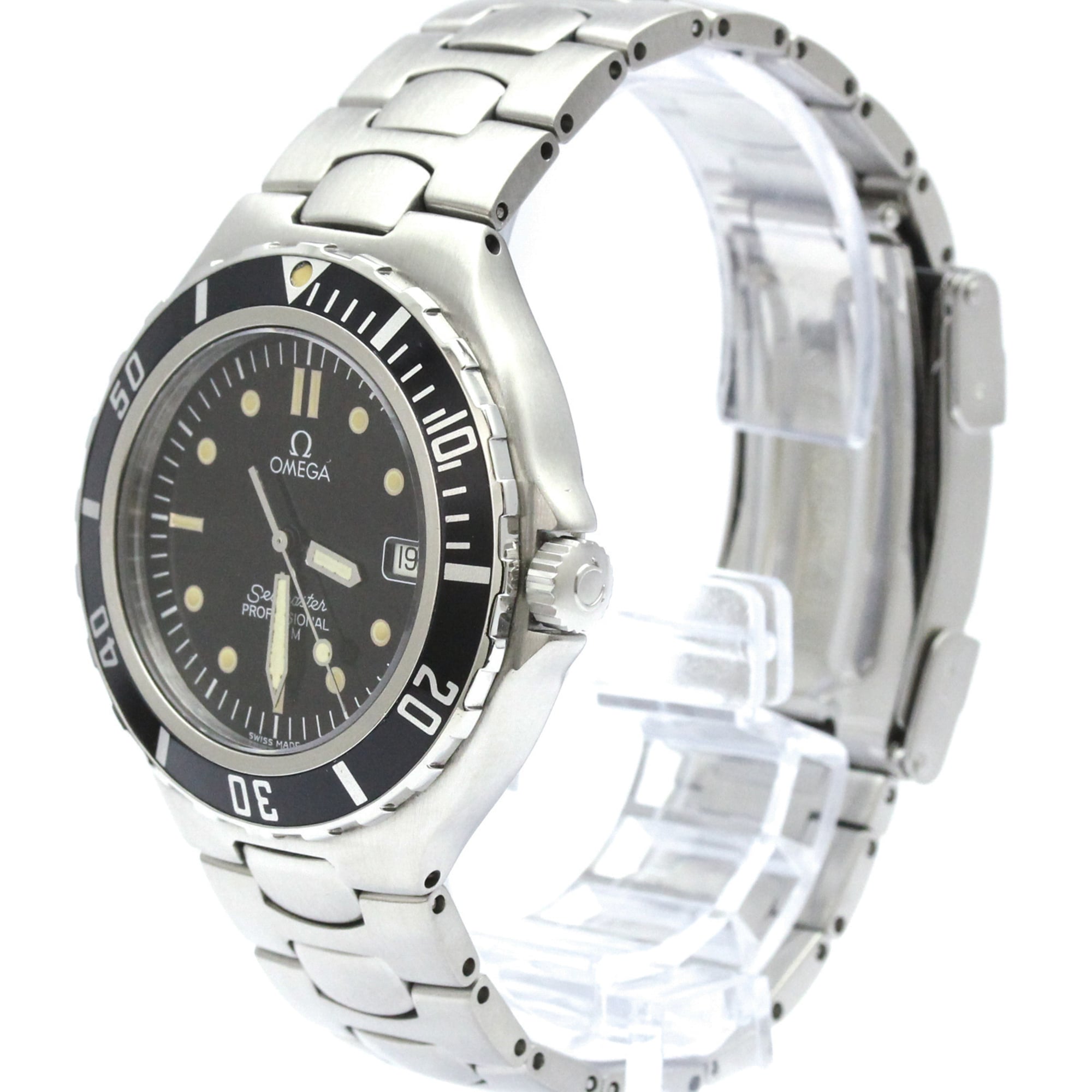 Omega Seamaster 2850.5 Black Dial 38mm Watch