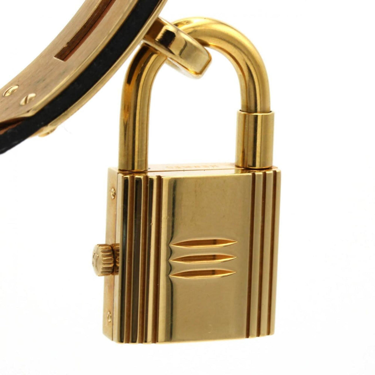 Hermes Kelly KE1.201, goldenes Zifferblatt, 20 mm Uhr