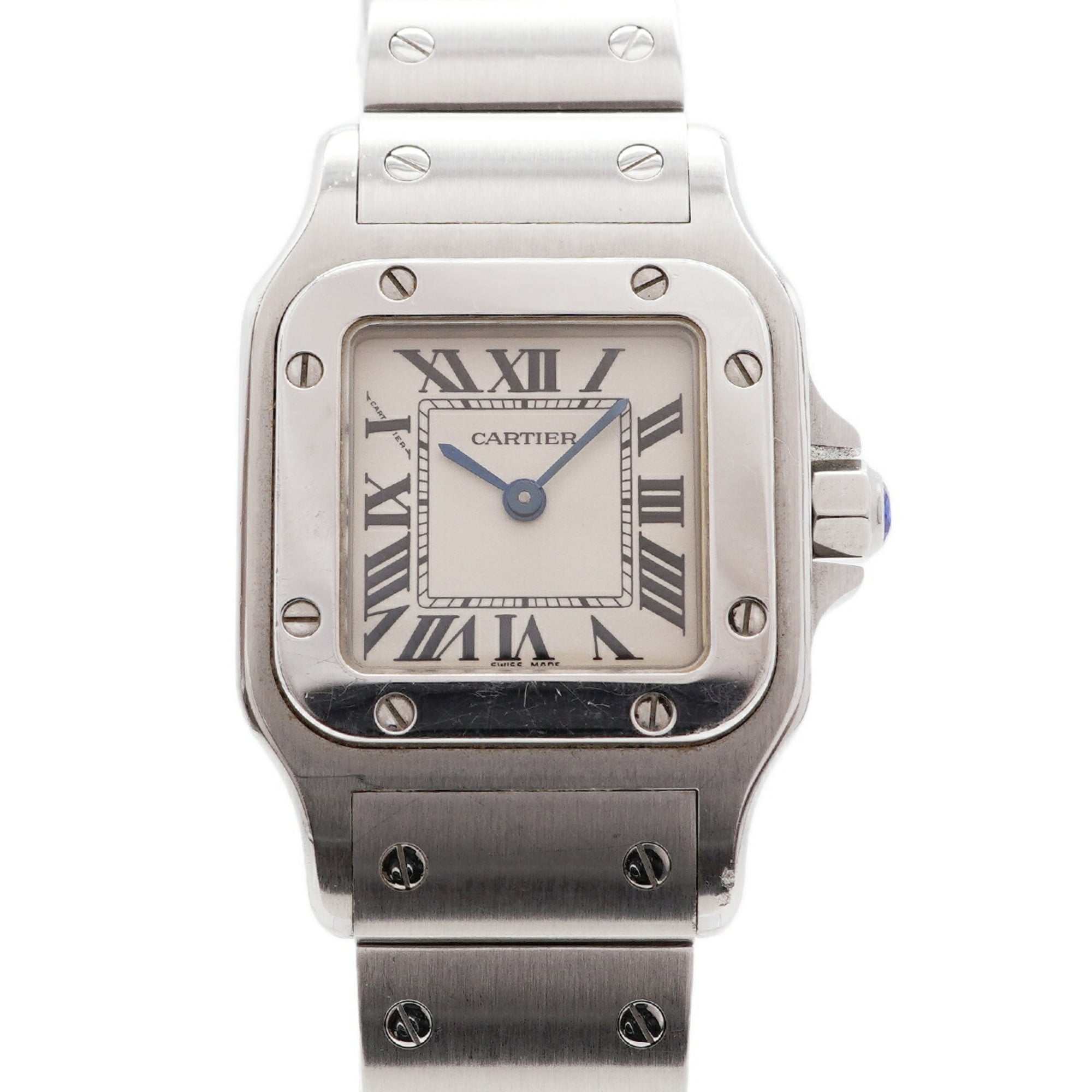 Cartier Santos Galbee SM W20056D6 Ivory Dial 23mm Watch