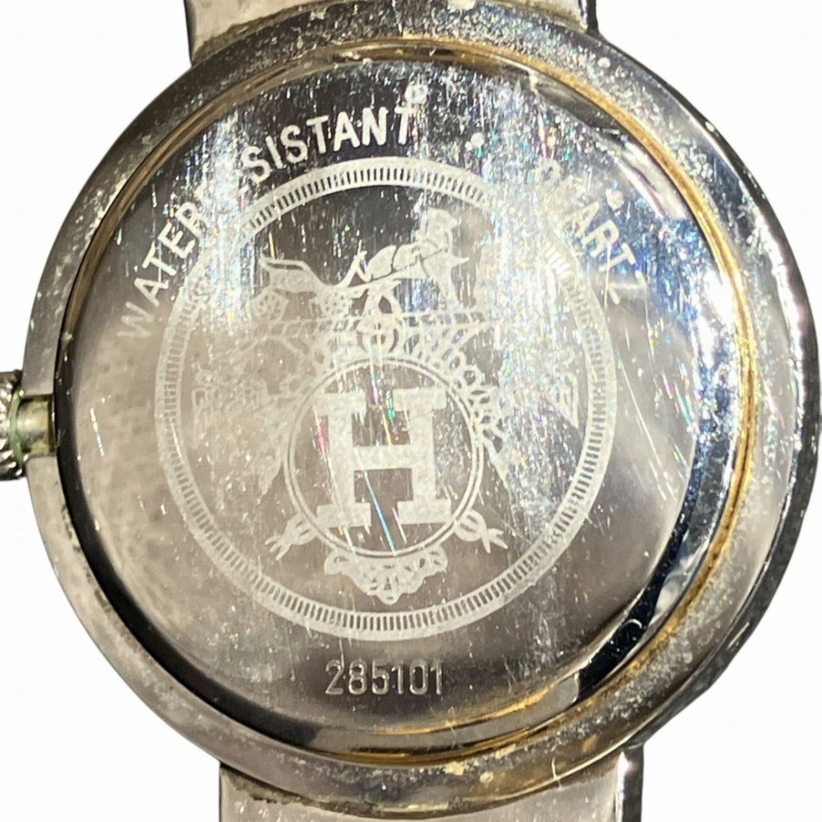 Hermes Clipper-horloge met witte wijzerplaat, 24 mm