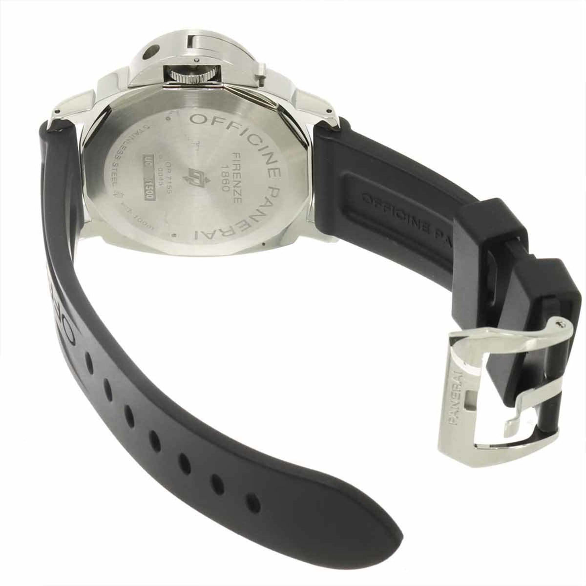 Panerai Luminor Marina 3 Days Acciaio PAM00777 horloge met zwarte wijzerplaat, 43 mm