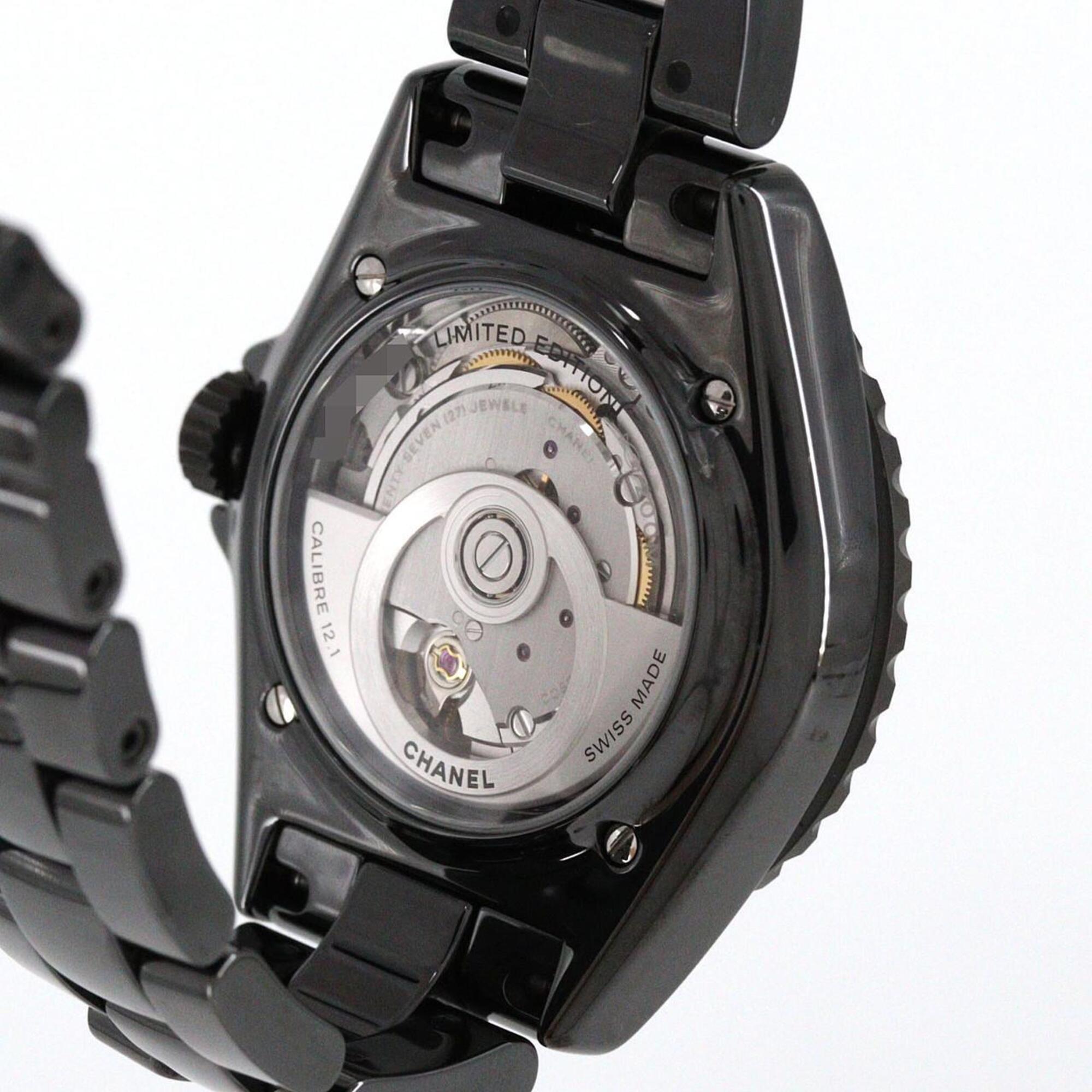 Chanel J12 Wanted de 38mm Ceramic H7418 Black Dial 38mm Watch