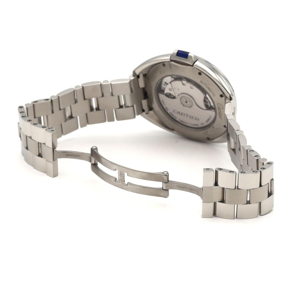Cartier Clé de WSCL0007 Silber Zifferblatt 40mm Uhr