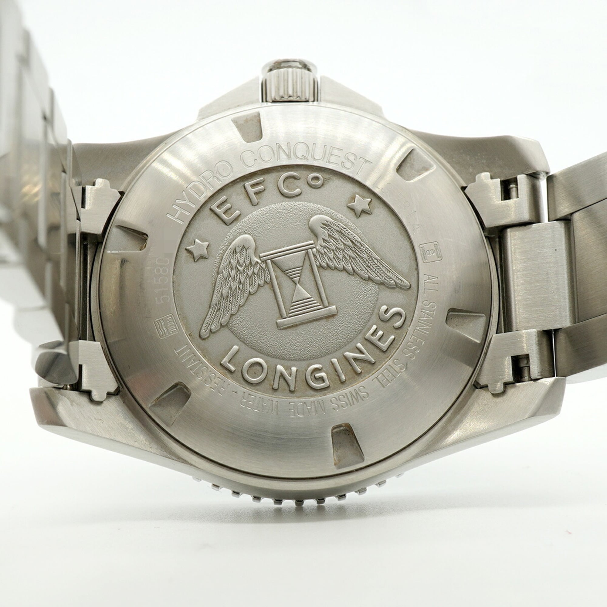 Longines HydroConquest L3.781.4 Black Dial 41mm Watch