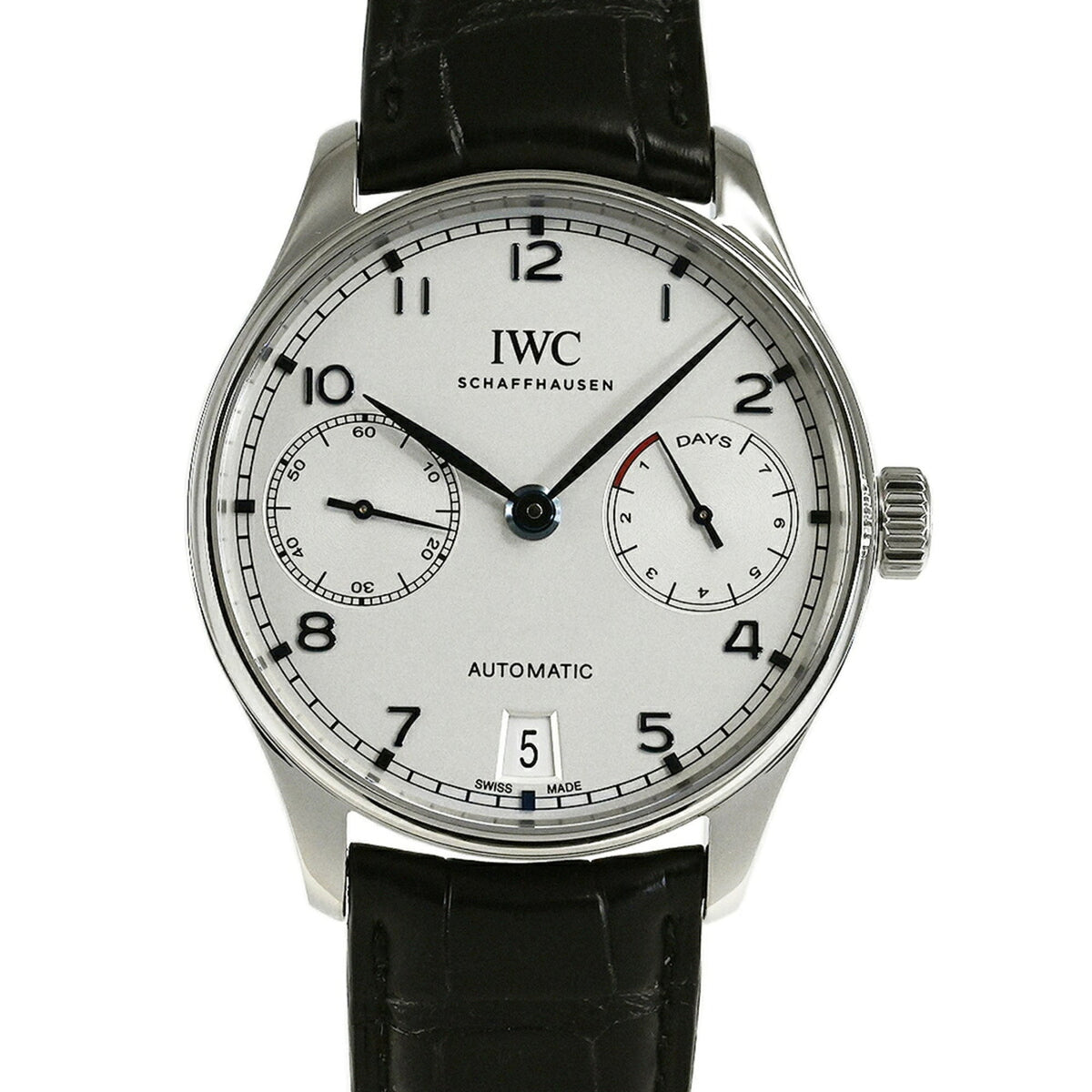 IWC Portugieser IW500705 Silver Dial 42mm Watch