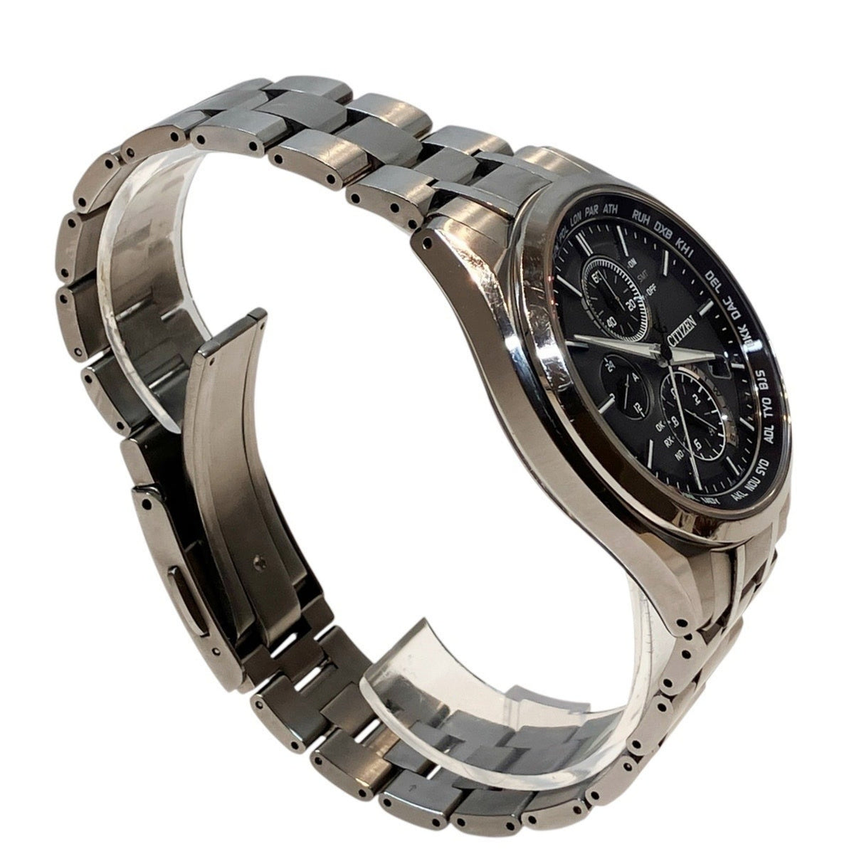Citizen Direct Flight Attesa AT8040-57E Schwarz Zifferblatt 43 mm Uhr