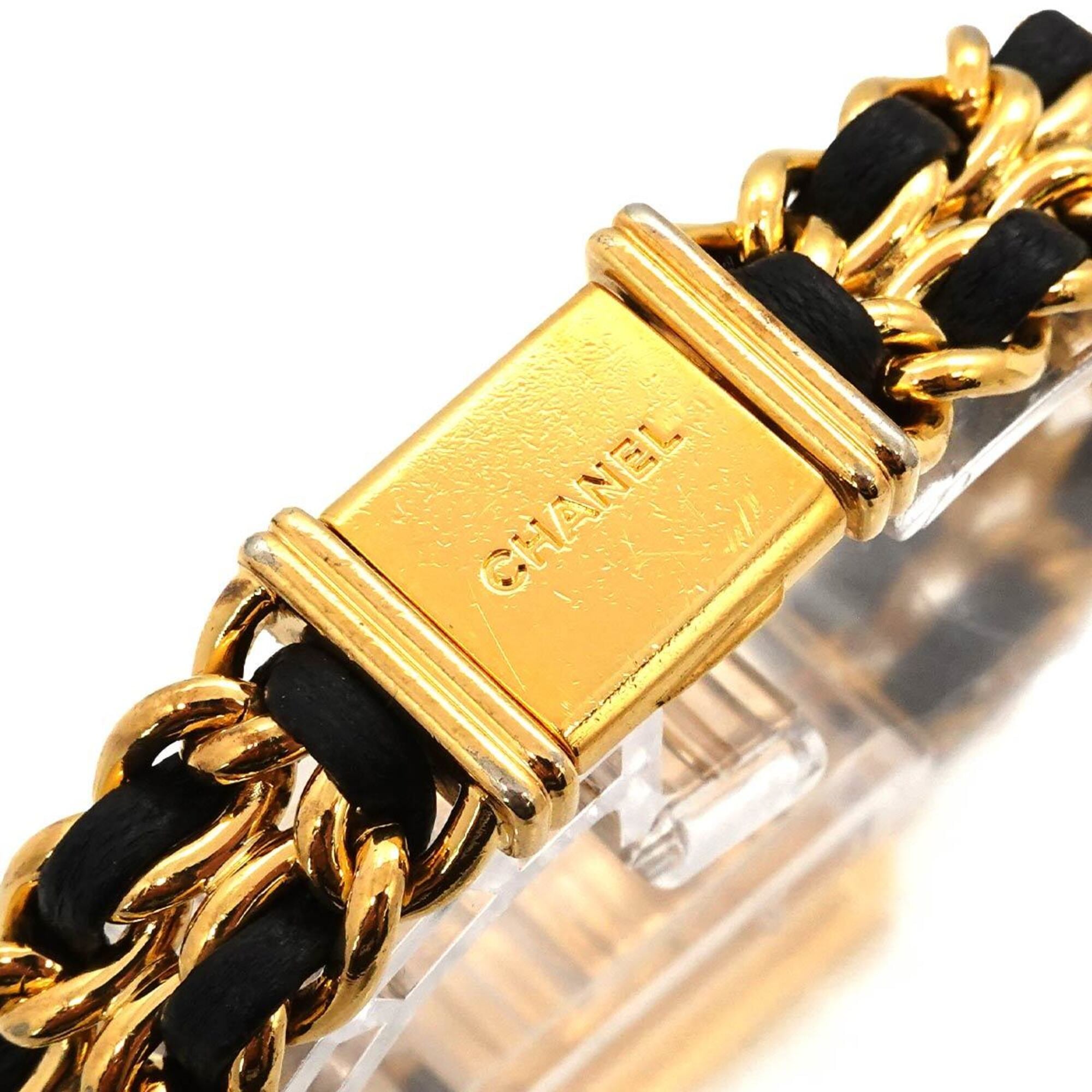 Chanel Premiere H0001 Black Dial 20mm Watch