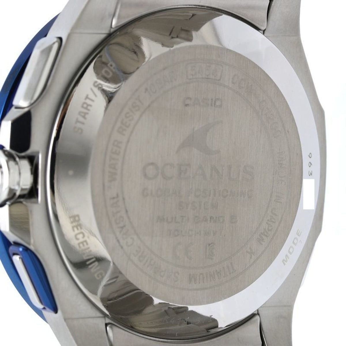 Casio Oceanus OCW-G1200-1AJF Black Dial 44mm Watch