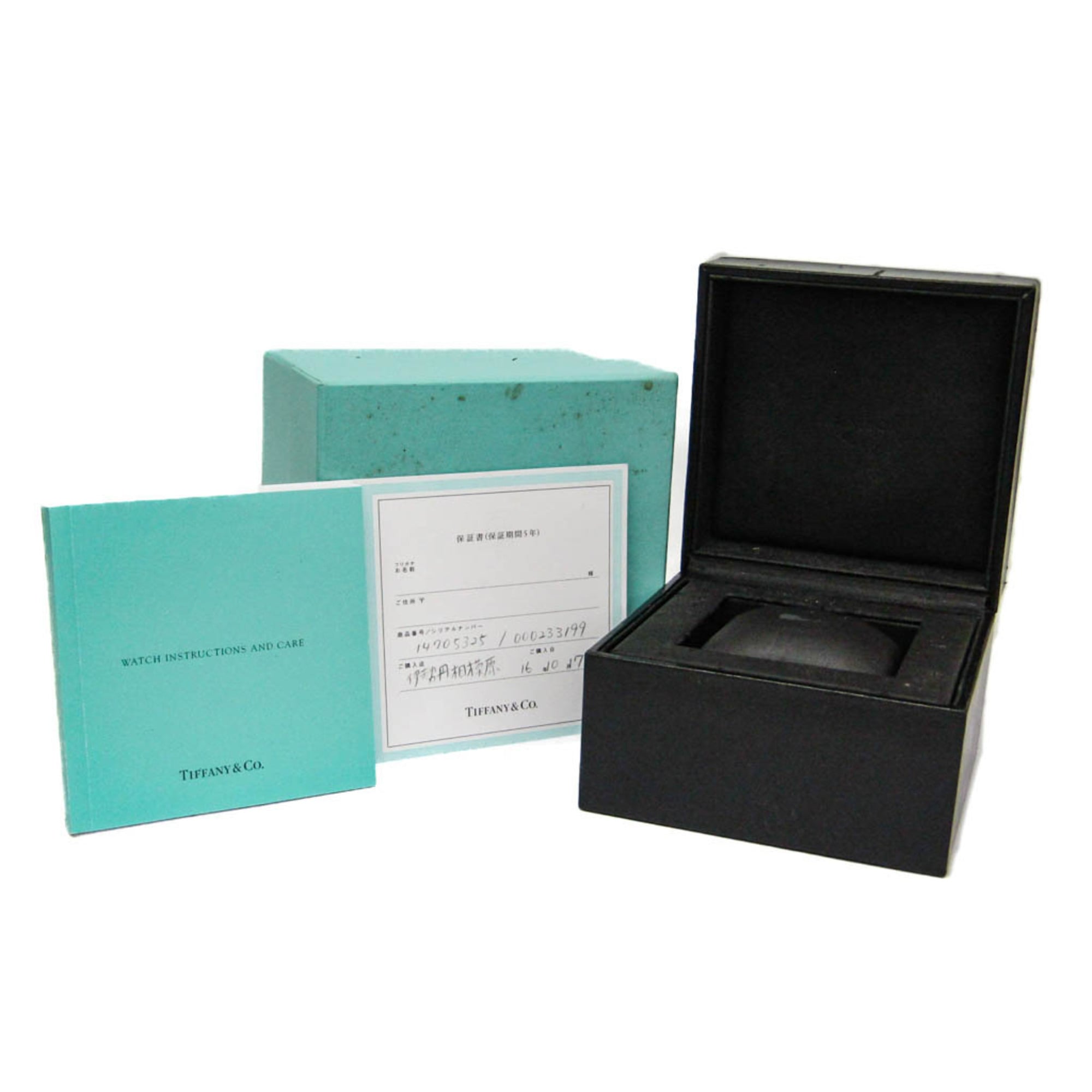 TIFFANY Atlas Chronograph Quartz Watch Z0002.32.10A11A00A Polished
