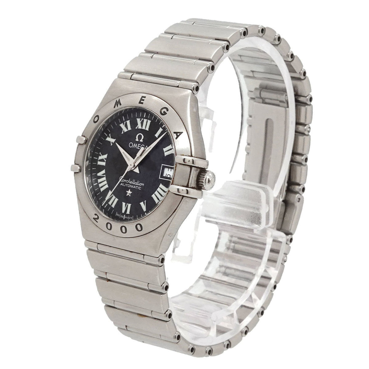 Montre Omega Constellation Millennium 1594 50 Noir, cadran de 27 mm