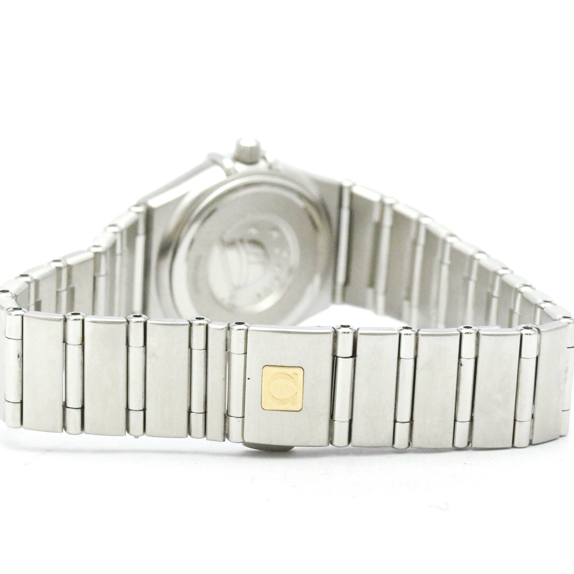 Montre Omega Constellation 1562.85 à cadran bleu, boîtier de 22 mm