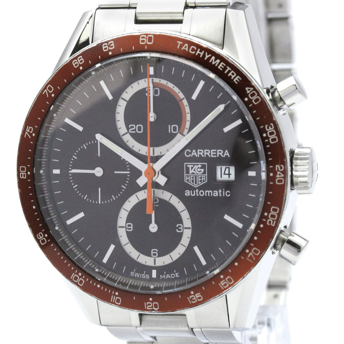 TAG Heuer Carrera CV2013 Brown Dial 41mm Watch