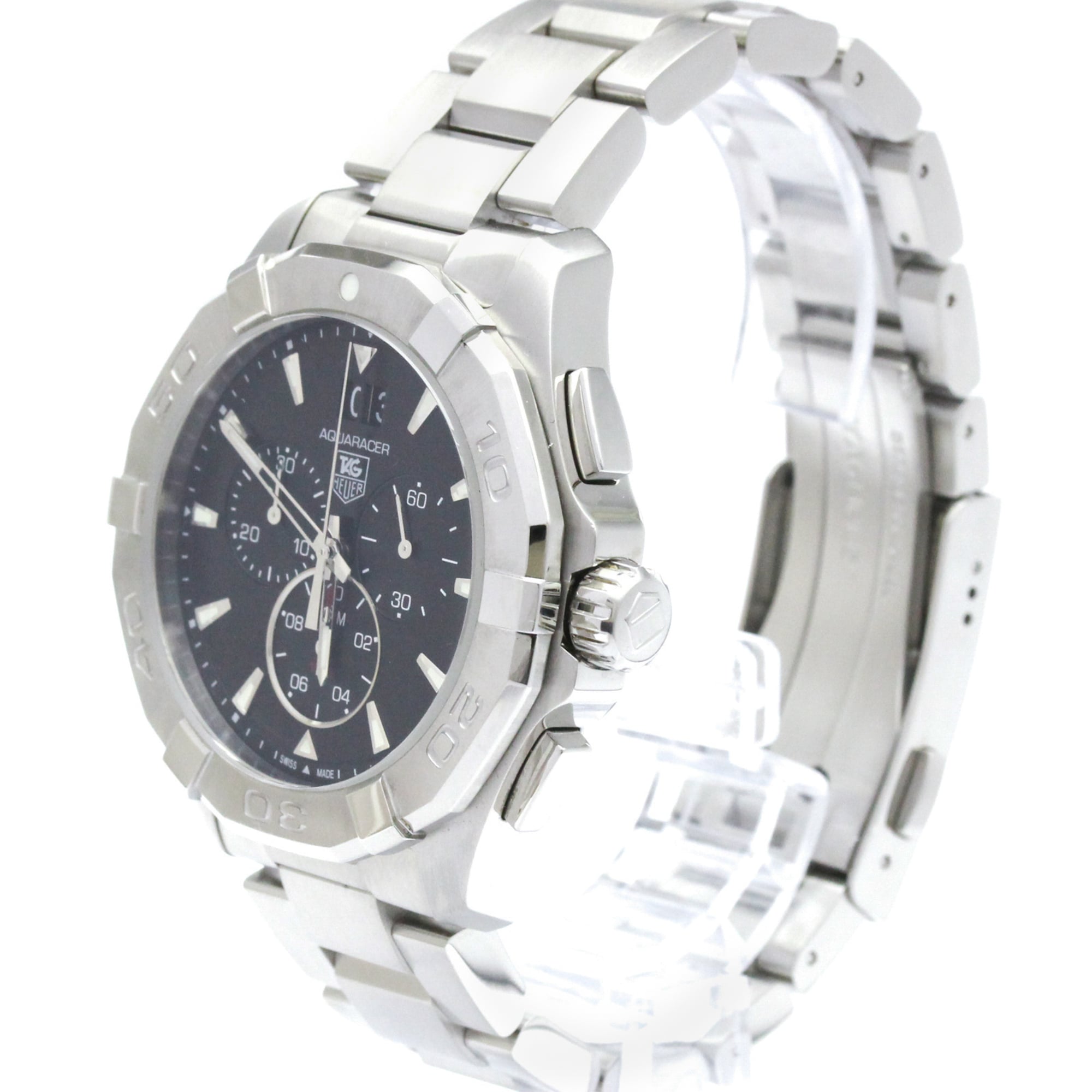TAG Heuer Aquaracer CAY1110 Black Dial 43mm Watch