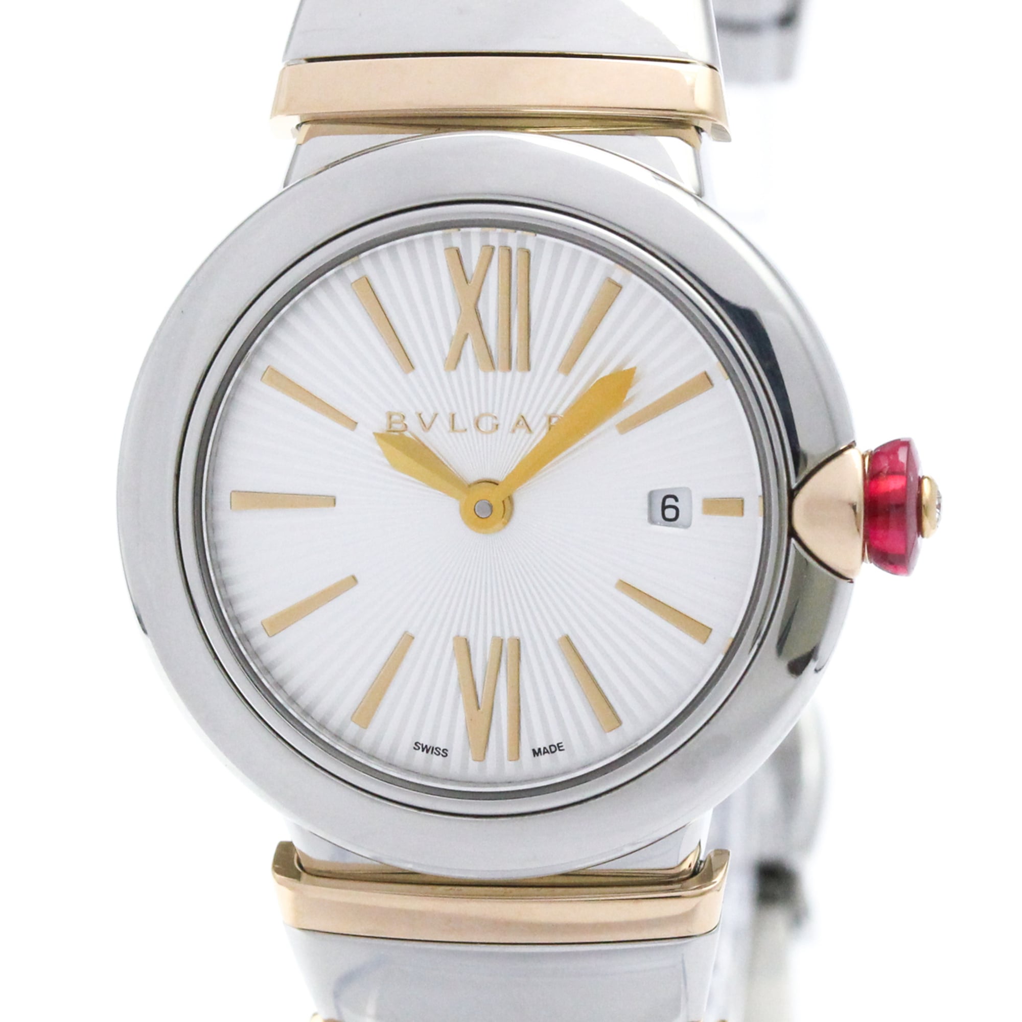 Bvlgari Lvcea LUP28SG Silver Dial 28mm Watch