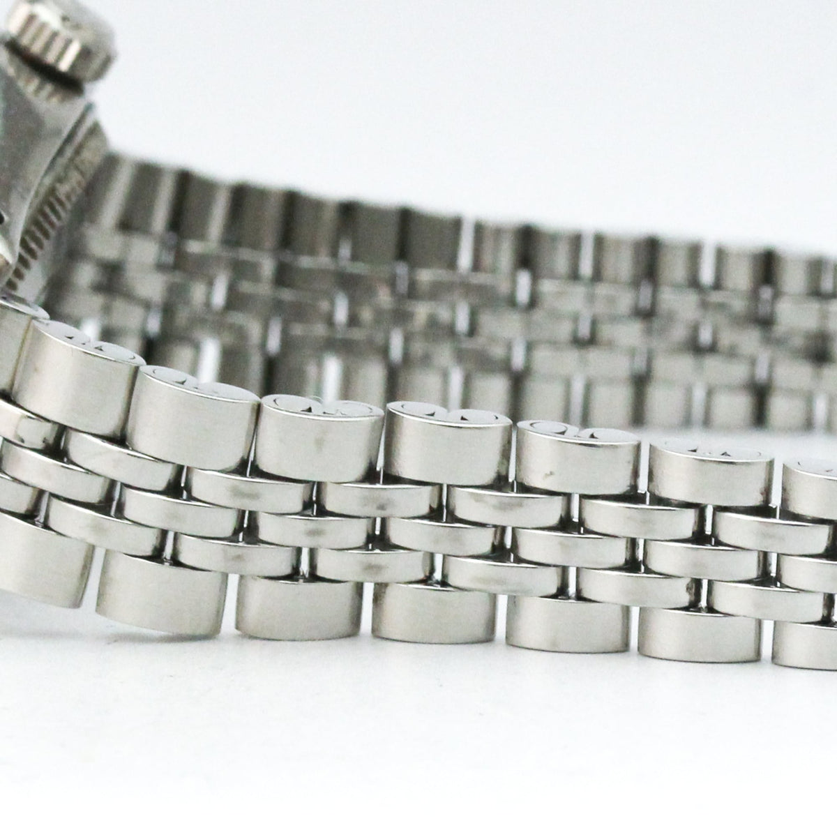 Rolex Oyster Perpetual Datum 6924 Silber Zifferblatt 26 mm Uhr