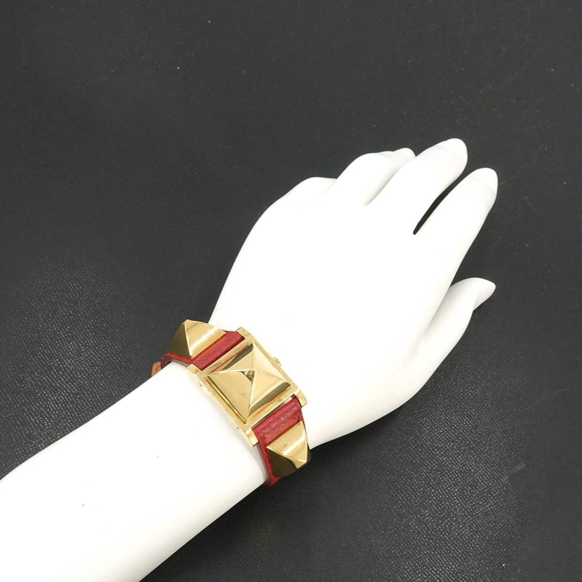 Hermes Medor Weiß Zifferblatt 23 mm Uhr