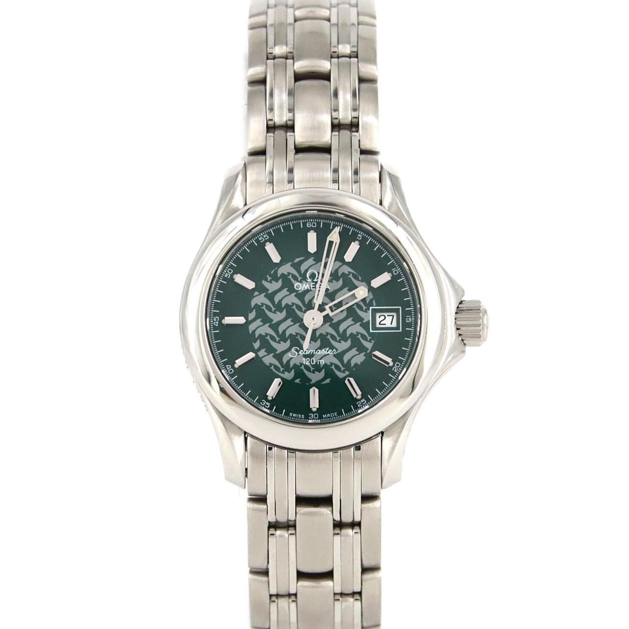Omega Seamaster 120 Mayol 2586.7 Green Dial 26mm Watch