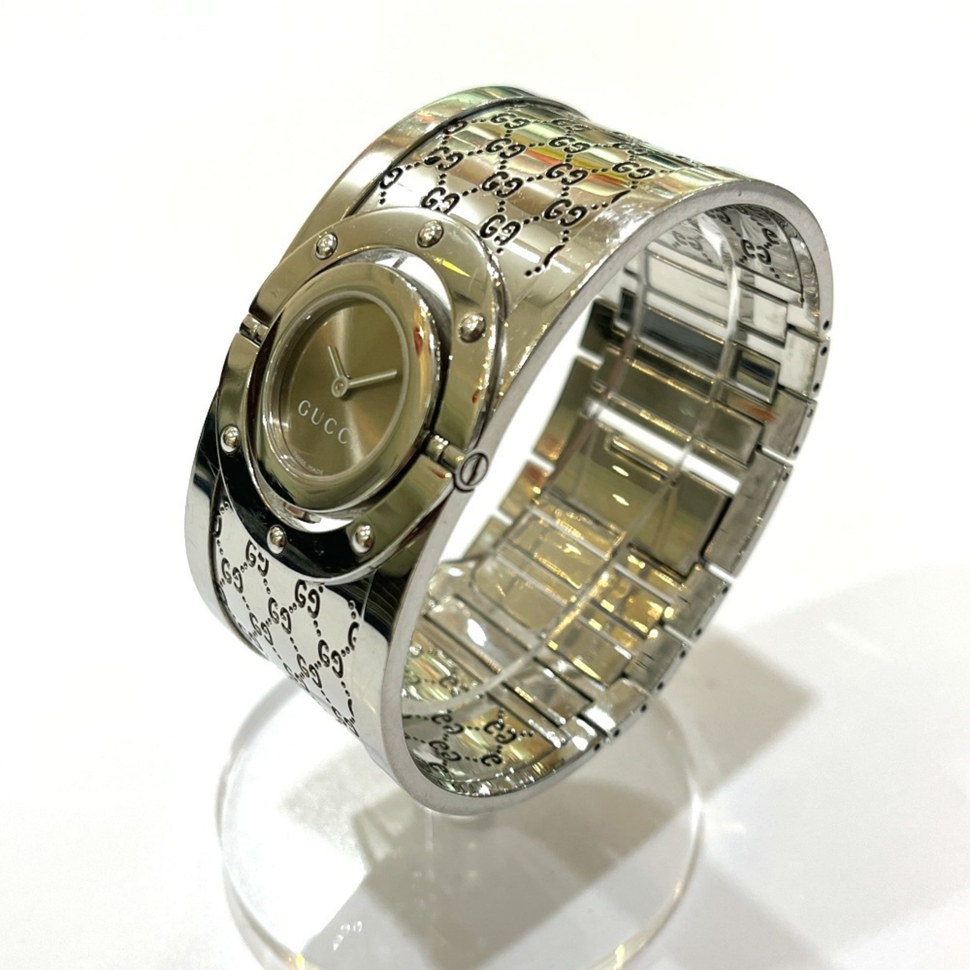 Gucci Twirl YA112501 Brown Dial 23mm Watch