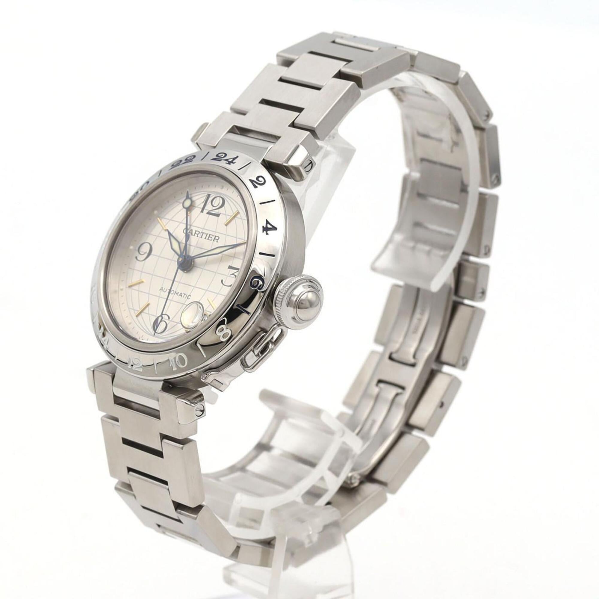 Cartier Pasha W31029M7 Silver Dial 35mm Watch