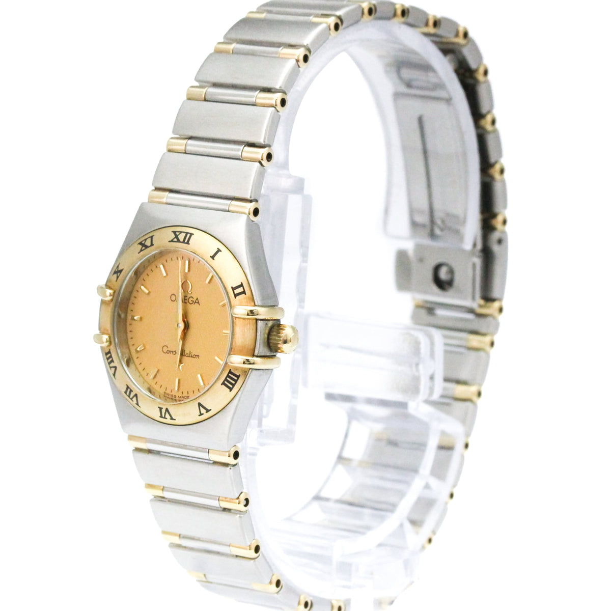 Omega Constellation 1362.1 Gold Dial 22mm Watch