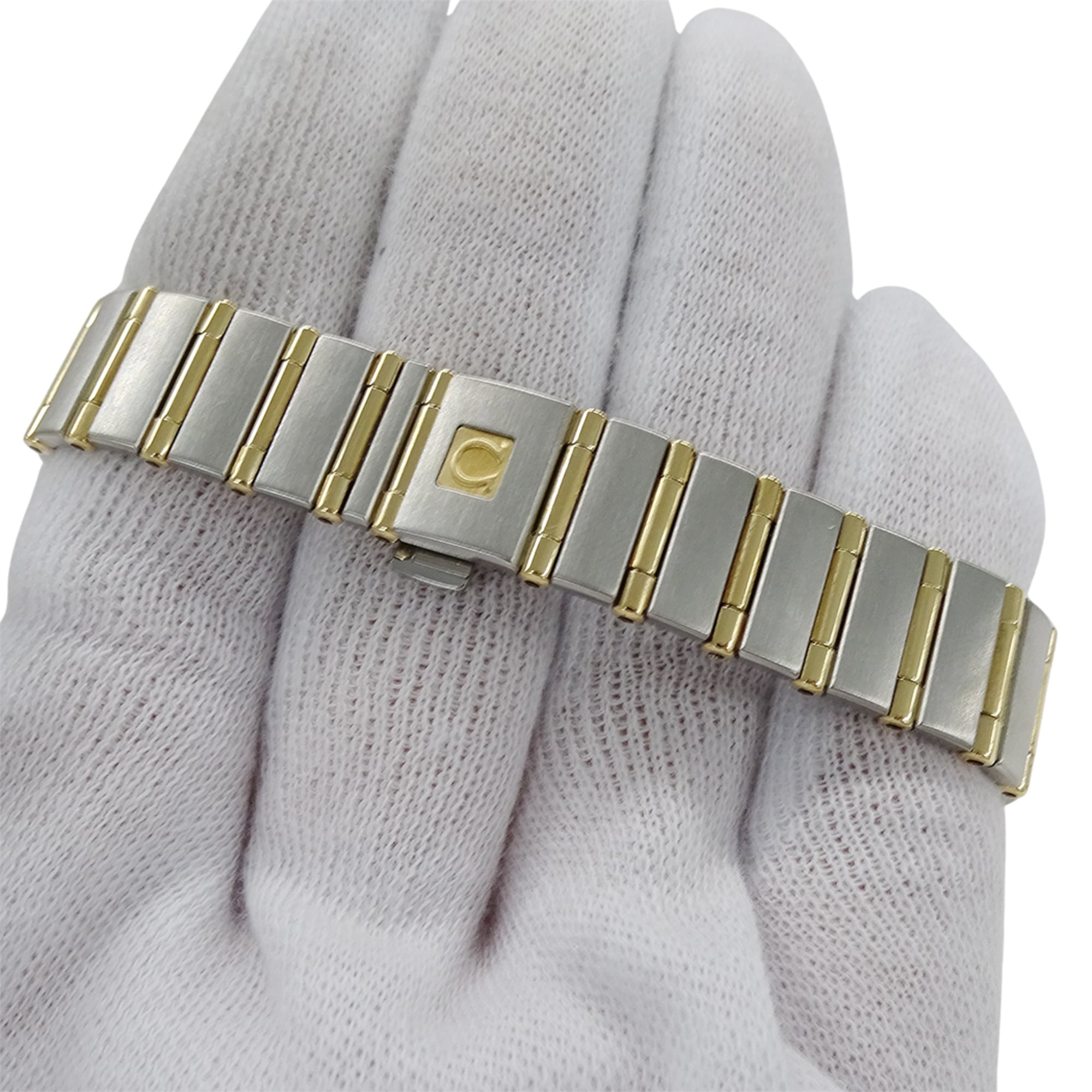 Omega Constellation 1267.15 Gold Dial 22mm Watch