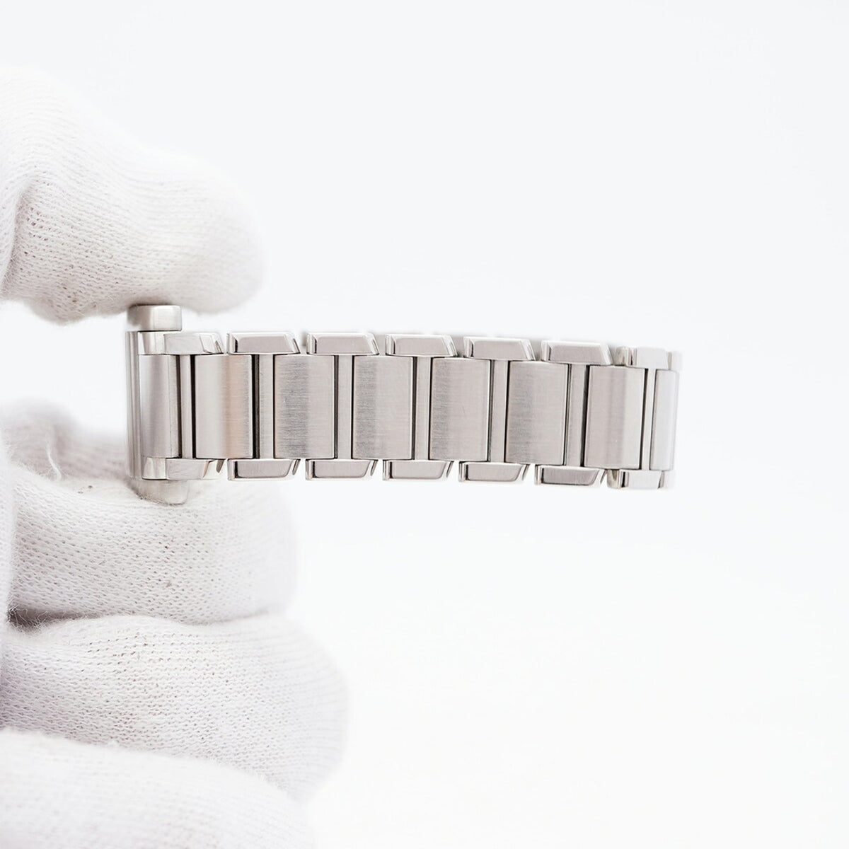Cartier Tank Française SM W51008Q3 Elfenbein Zifferblatt 20 mm Uhr