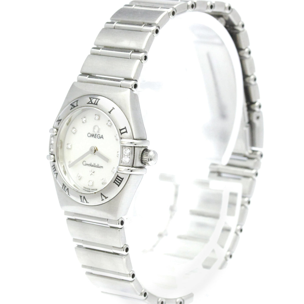 Omega Constellation 1566.76 White shell Dial 22mm Watch