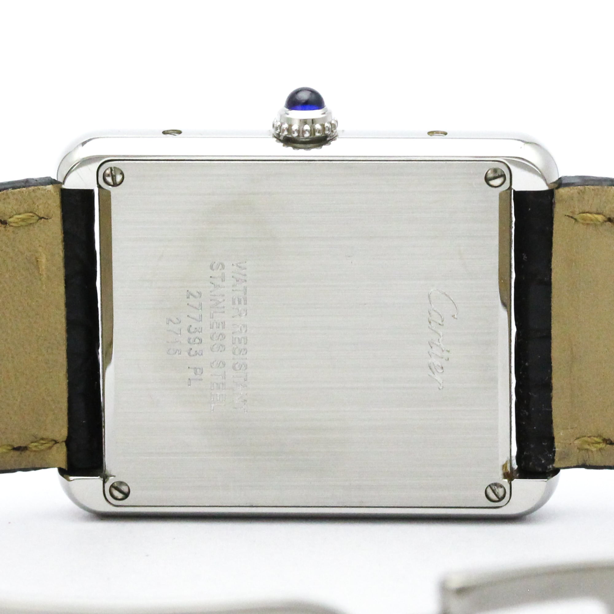 Cartier Tank Solo W5200003 Silver Dial 27mm Watch