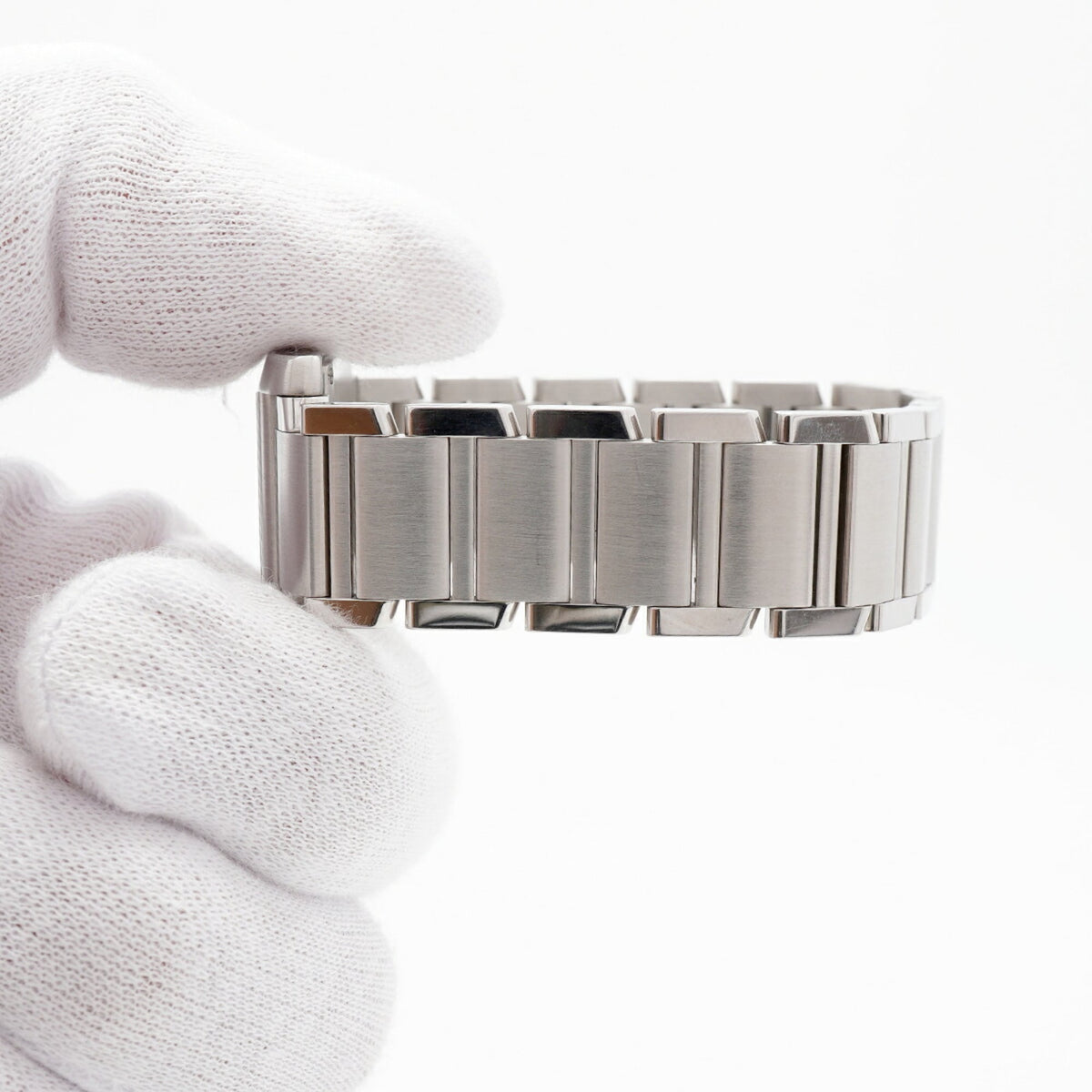 Cartier Tank Française MM W51011Q3 Ivory Dial 25mm Watch