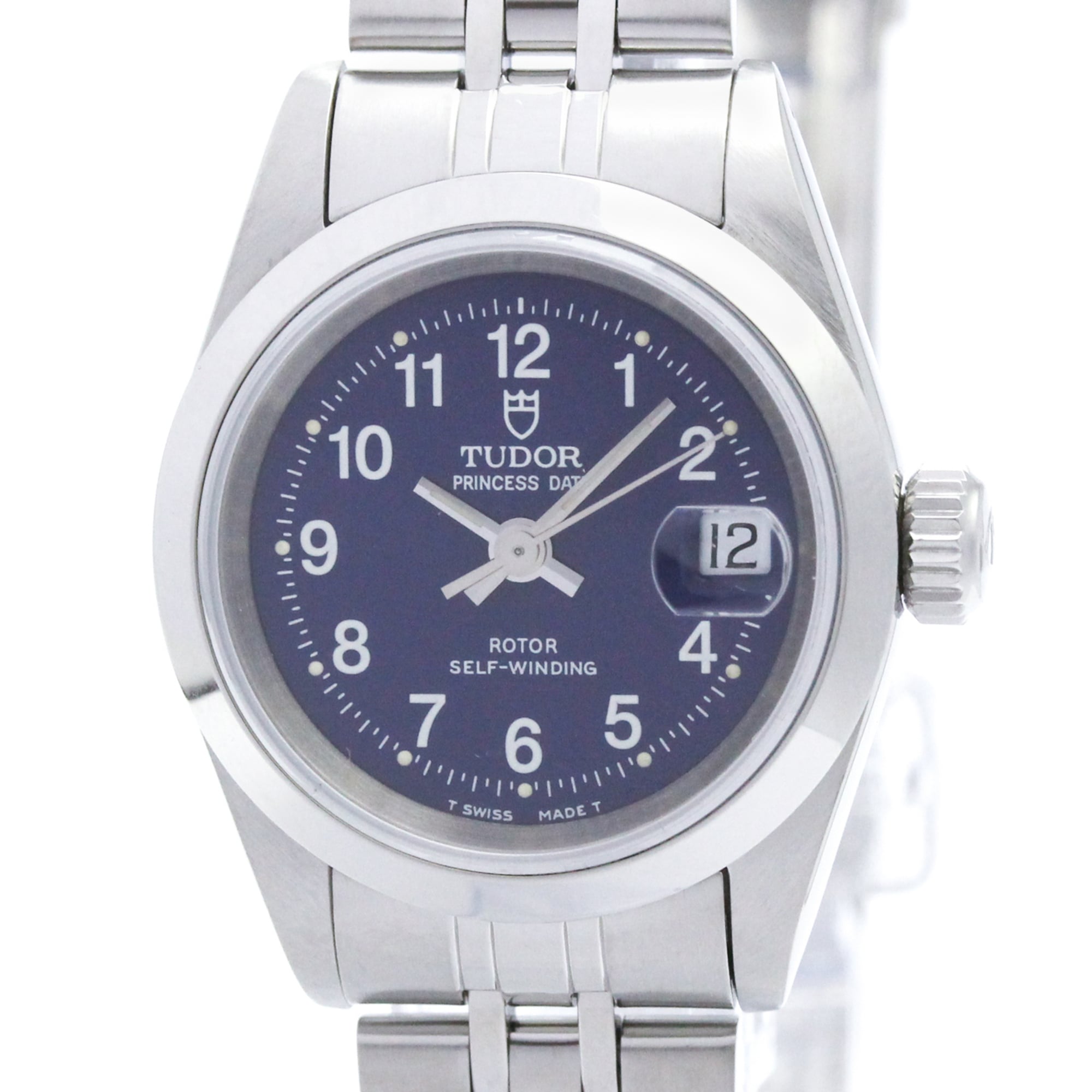 Tudor Princess Oyster Date 92400N Blue Dial 25mm Watch